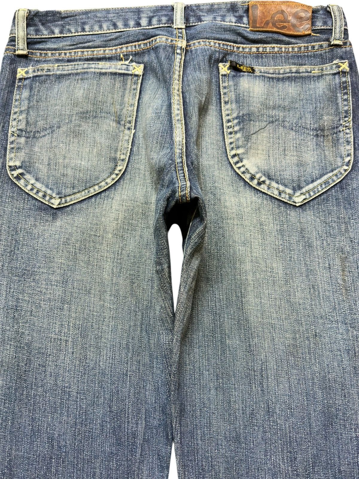Lee Vintage Lee Riders Flare Mudwash Ripped Distressed Denim Size US 30 / EU 46 - 5 Thumbnail