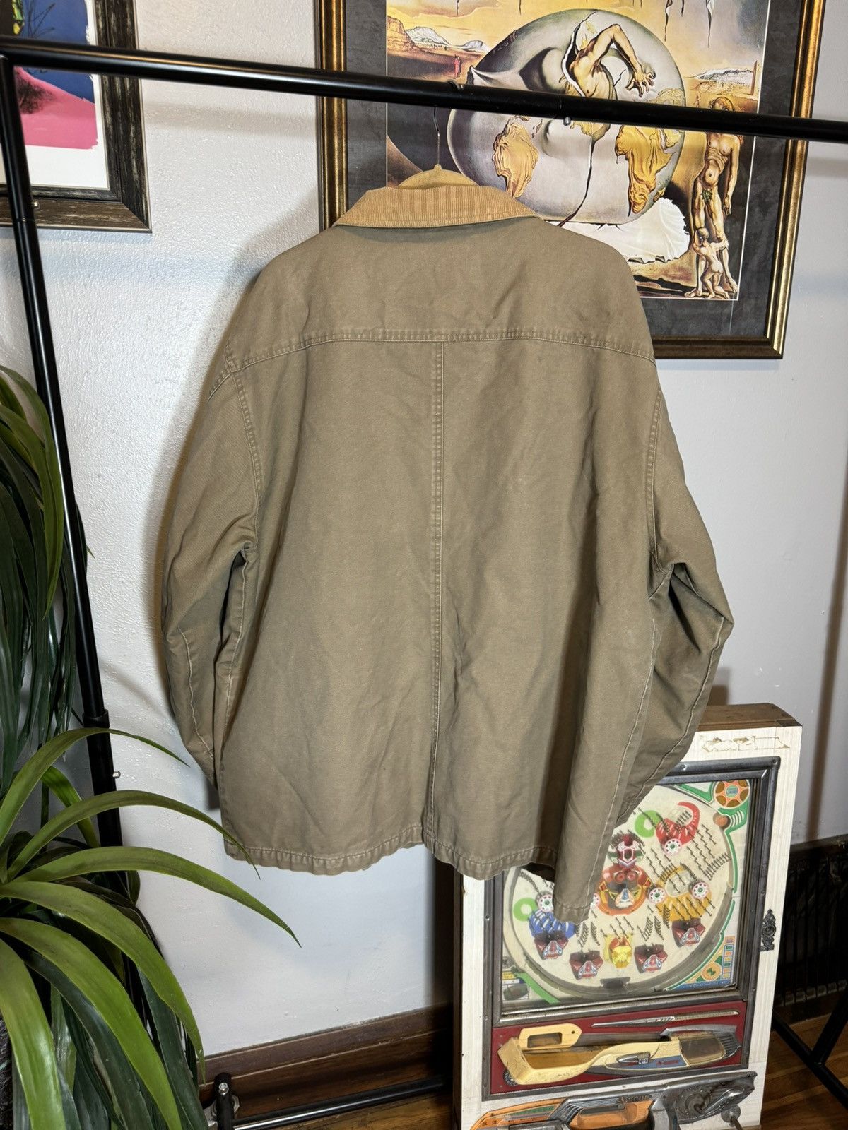 Vintage Vintage Plaid Lined Chore Jacket Size US XL / EU 56 / 4 - 7 Thumbnail