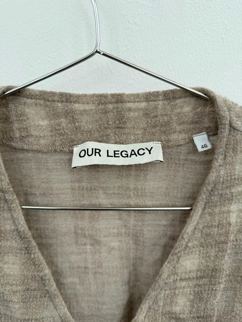 Our Legacy Our Legacy size46 Plaid knit cardigan Size US S / EU 44-46 / 1 - 5 Thumbnail
