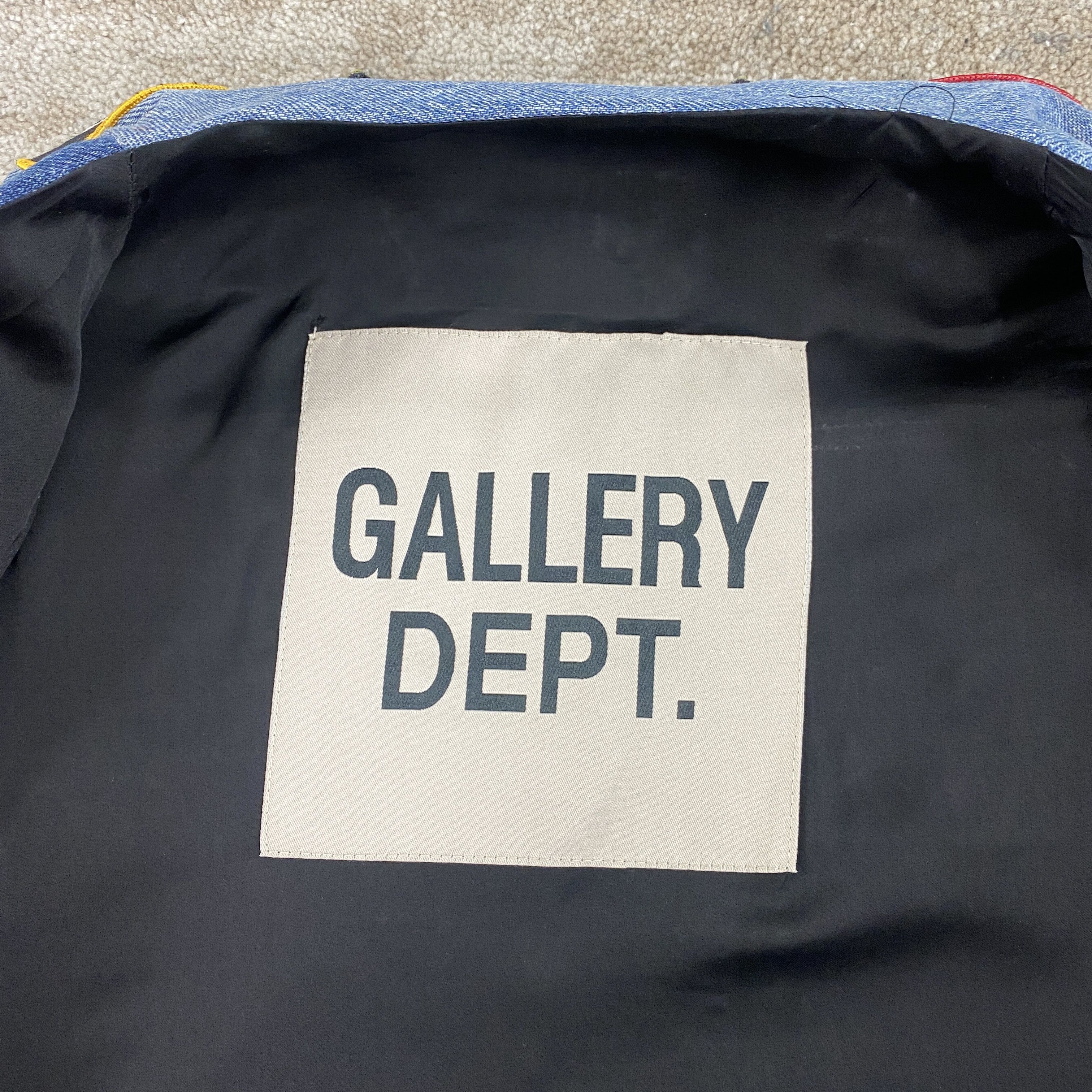 Gallery Dept. Gallery Dept Patch Detail Sleeveless Vest In Blue RRP £1250 Size US M / EU 48-50 / 2 - 10 Thumbnail