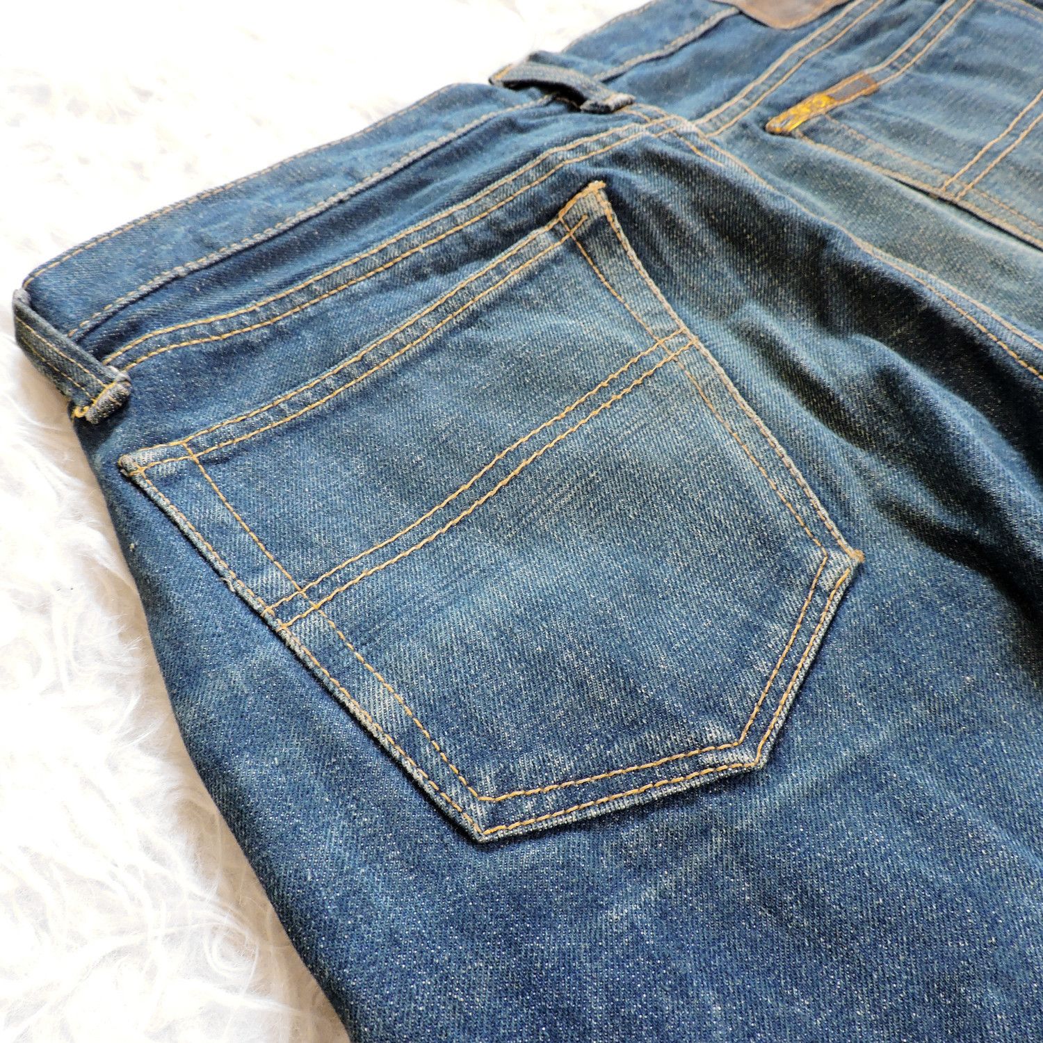 Japanese Brand CANTON X-WEST SAILOR LOT 1251T DENIM LONG PANTS Size US 31 - 13 Thumbnail