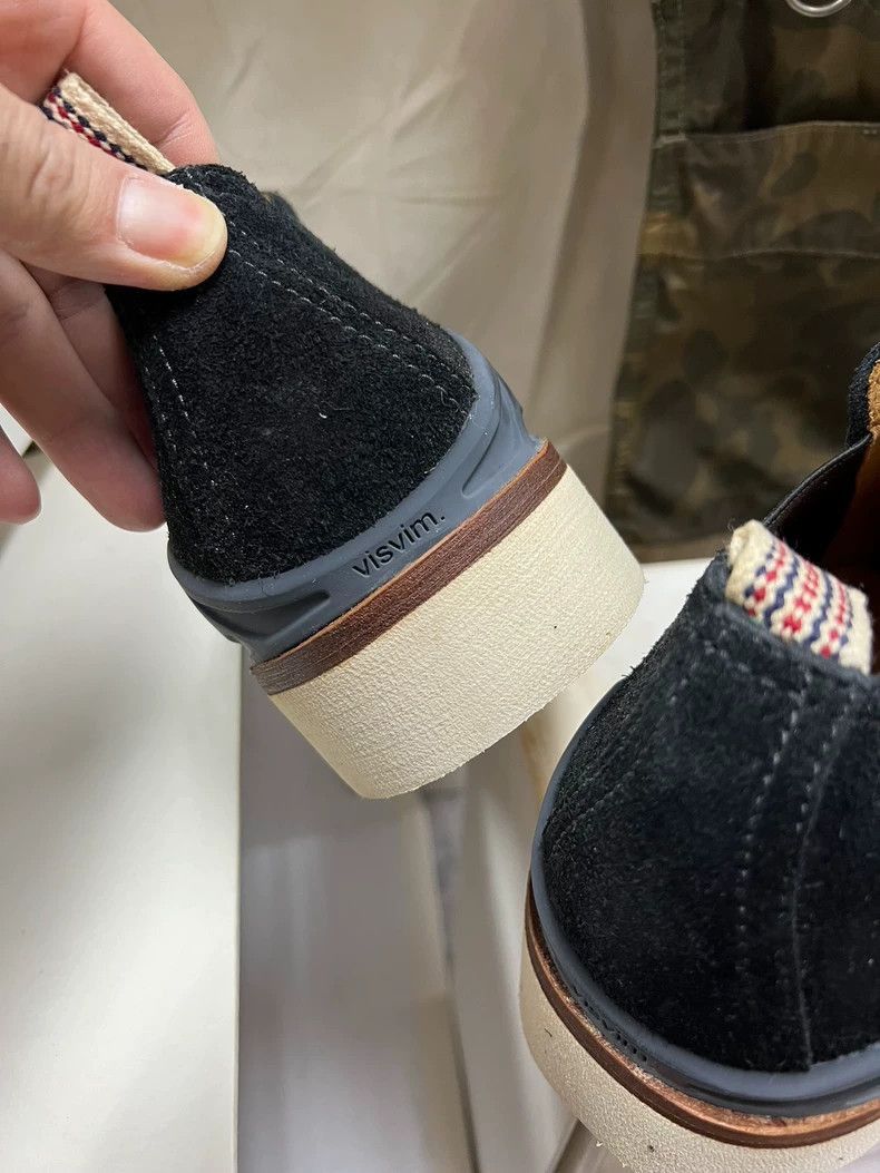 Visvim VisvimVISVIM GORNERGRAT FOLK BLACK SHOES-2504 Size US 10 / EU 43 - 4 Thumbnail