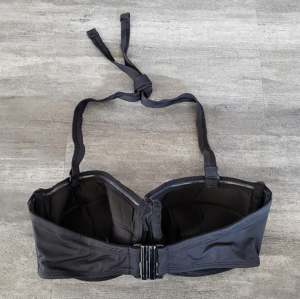 Asos Black ASOS Bustier Bikini Top Size ONE SIZE - 2 Thumbnail