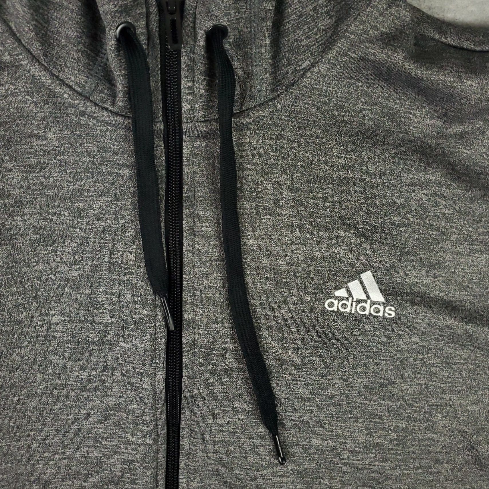Adidas Adidas Hoodie Size Large Gray Full Zip Up Sweatshirt Mens Size US L / EU 52-54 / 3 - 3 Thumbnail