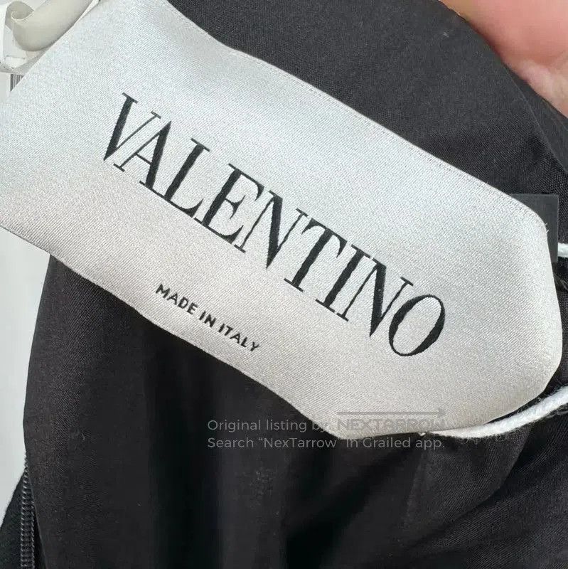 Valentino Valentino Sleeveless Black Polyester Dress . Size L / US 10 / IT 46 - 5 Thumbnail