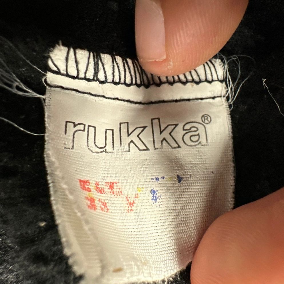 Other Vintage Rukka Fleece Full Zip Jacket Womens 14 Large Black Size L / US 10 / IT 46 - 4 Thumbnail