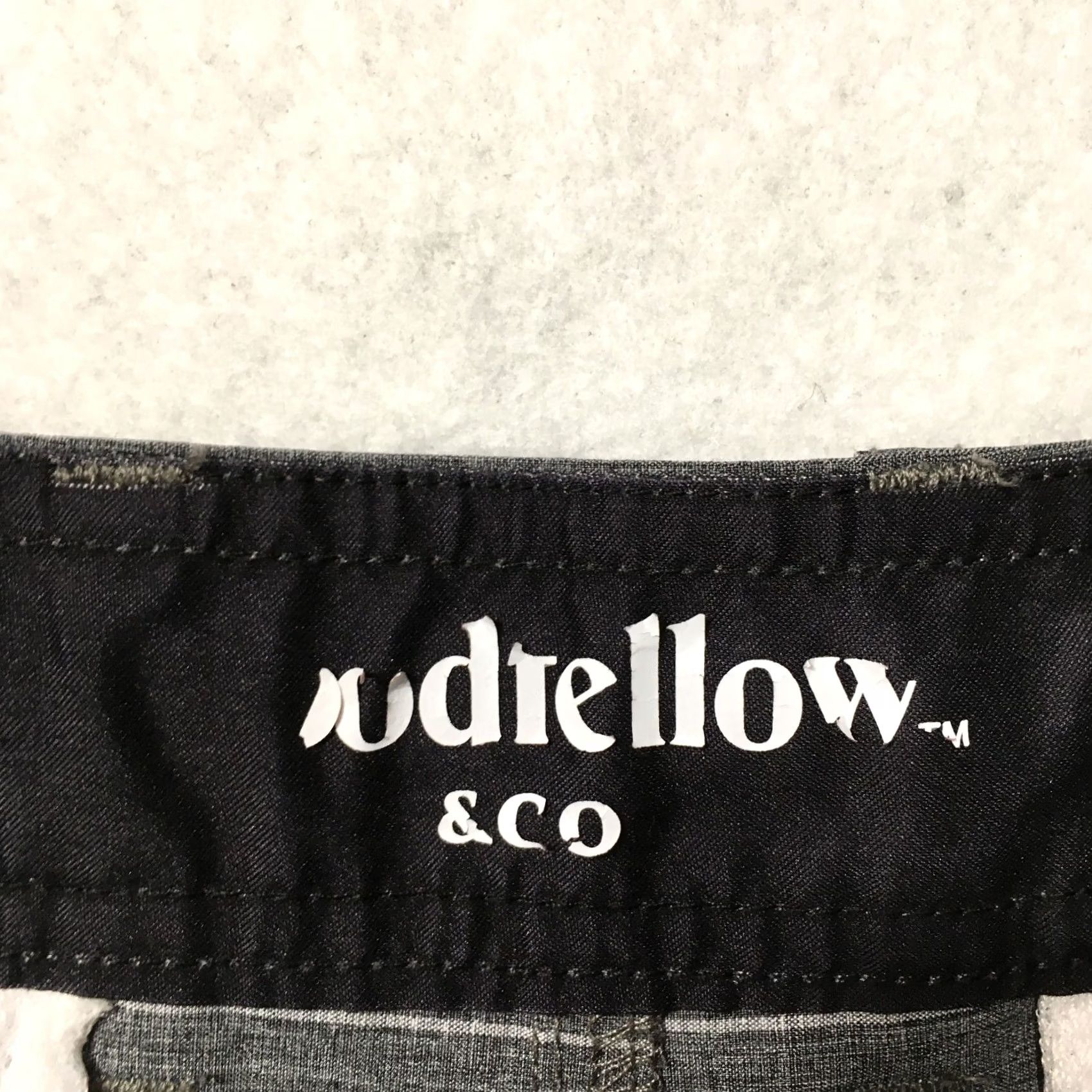 Vintage Goodfellow & Co Chino Shorts Men's 36 Gray Stretch Flat Front Walking Golf Size US 36 / EU 52 - 2 Thumbnail