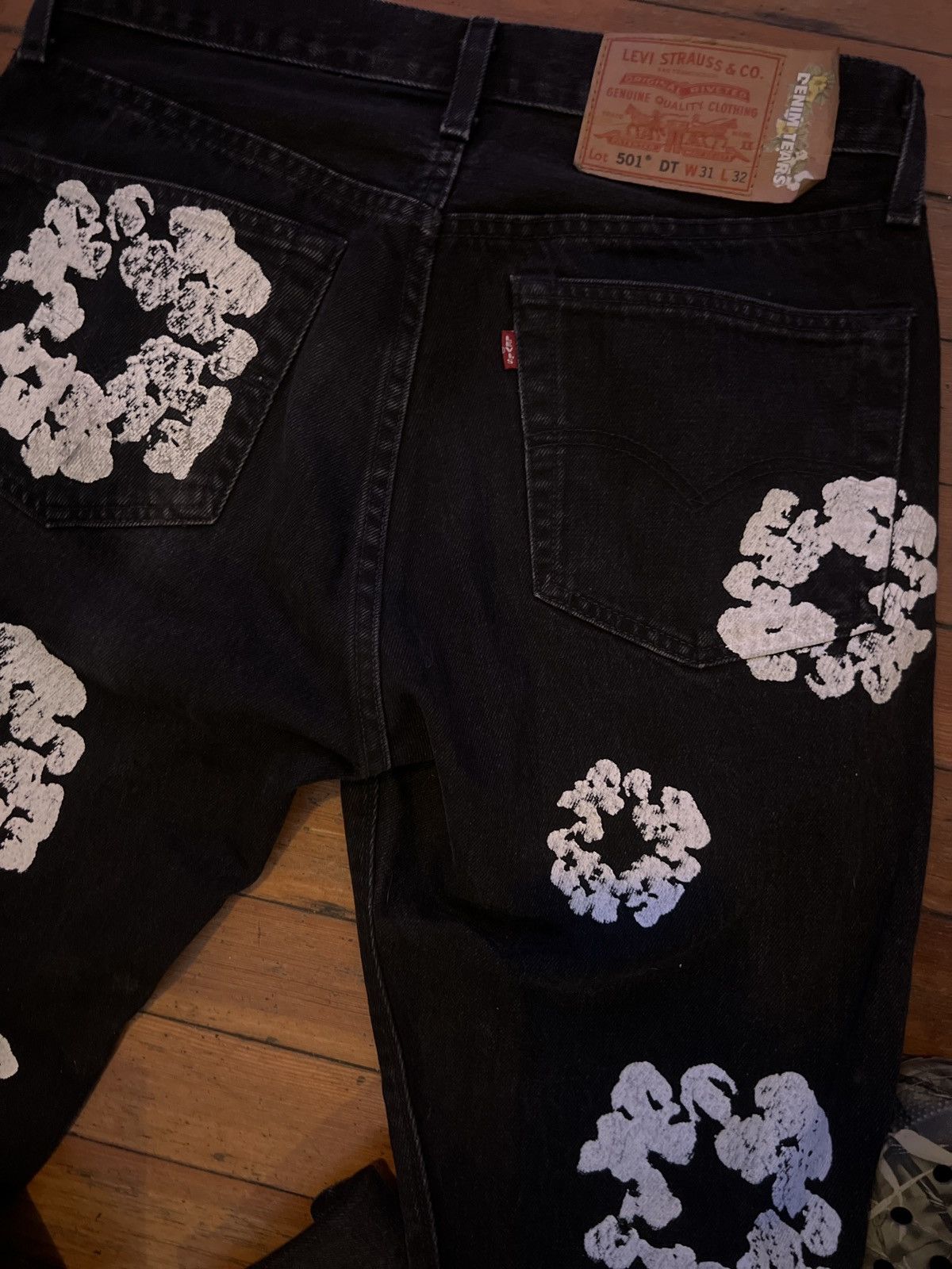 DENIM TEARS Denim tears Levi’s Size US 31 - 6 Thumbnail