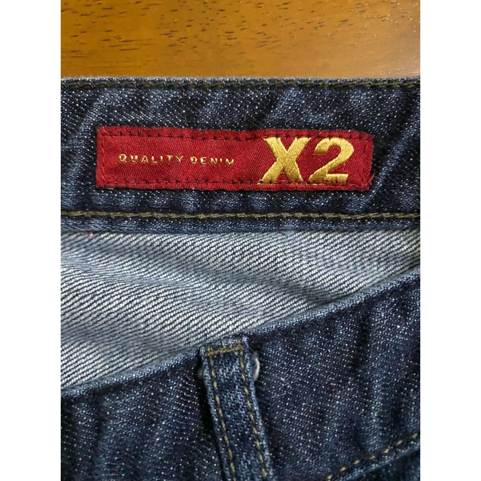 Express Womens Express Jeans x2 Skinny Dark Wash Sz 10R Size 32" / US 10 / IT 46 - 6 Thumbnail