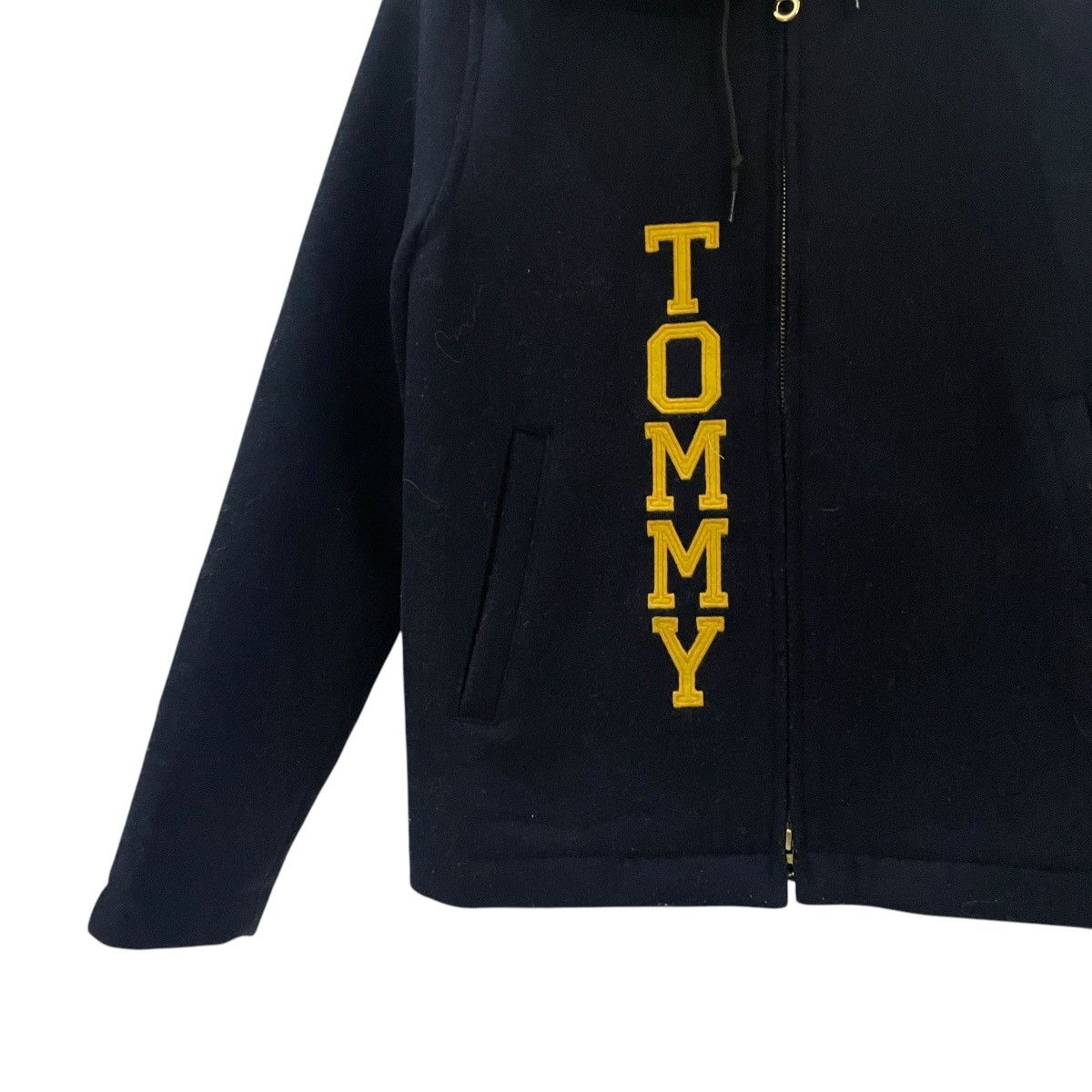 Tommy Hilfiger Vintage Tommy Embroidery Big Logo Jacket Size L / US 10 / IT 46 - 3 Thumbnail