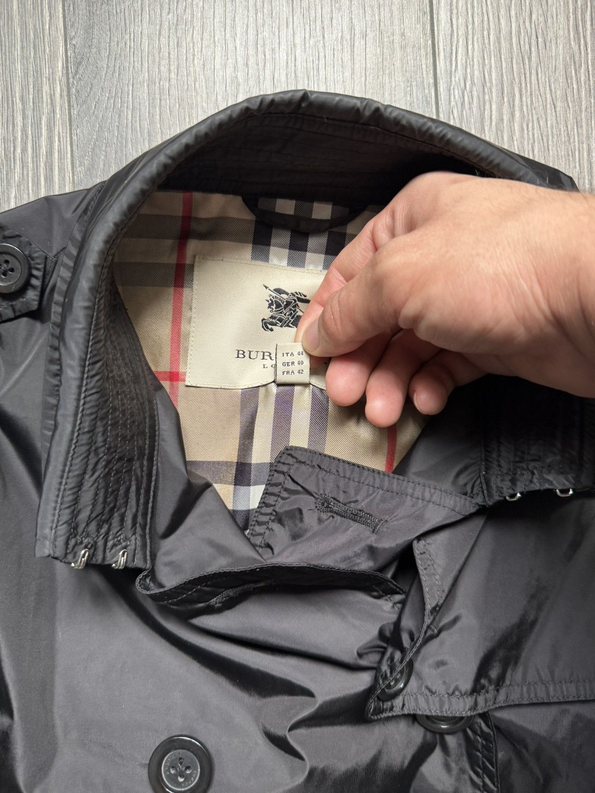 Burberry Burberry Double-breasted Lightweight nylon Trench coat Size M / US 6-8 / IT 42-44 - 6 Thumbnail