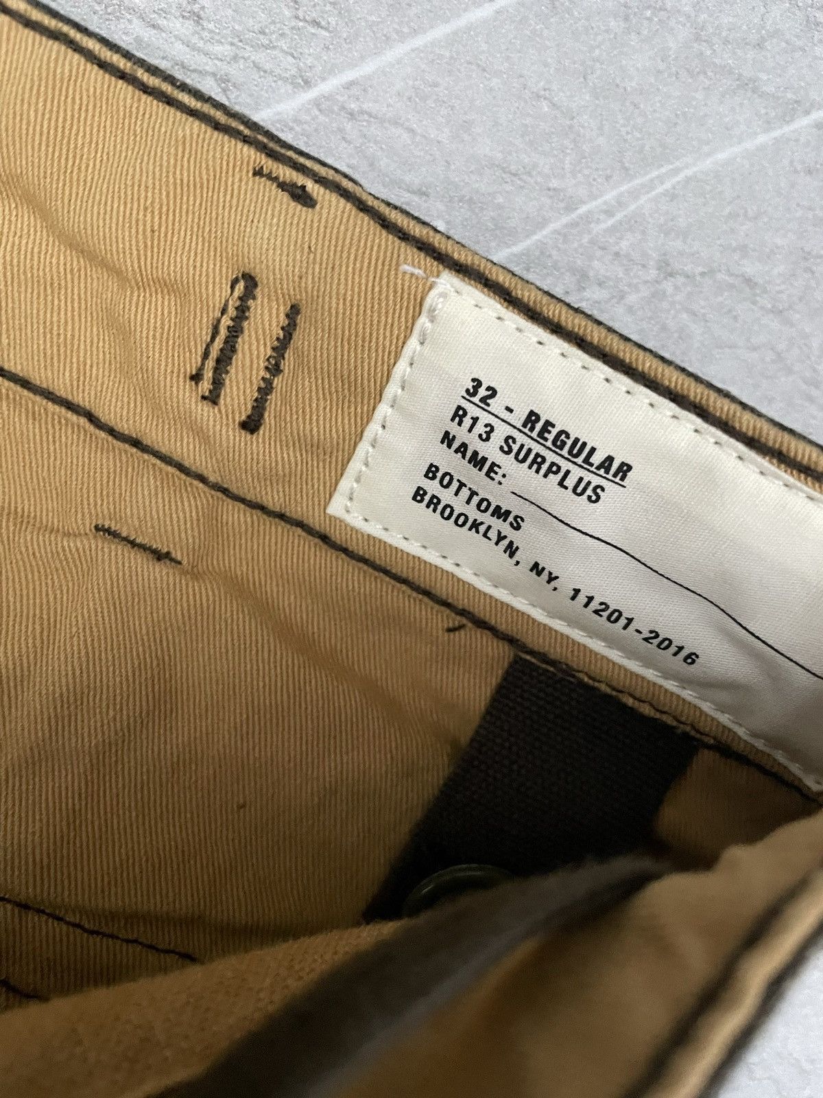 R13 New with Tag* R13 MARK MILITARY CARGO PANTS Size US 32 / EU 48 - 8 Thumbnail