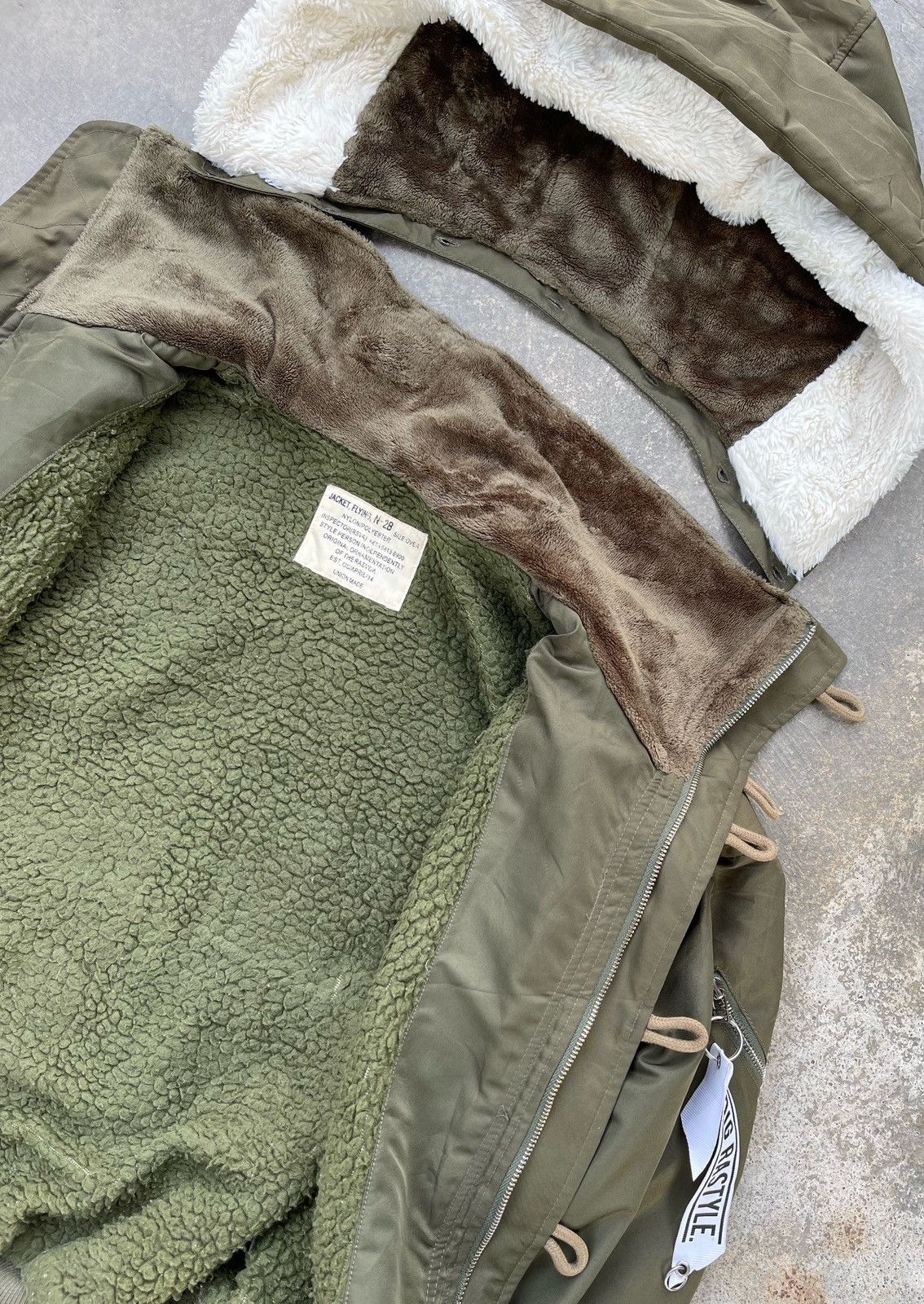 Le Grande Bleu (L.G.B.) Rasvoa N-2B Us Air Force Flying Bomber Jacket Size US XL / EU 56 / 4 - 12 Thumbnail