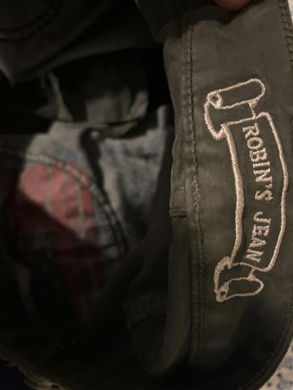 Robins Jeans Robin jeans olive biker pants with zippers 30 x 32 Size US 30 / EU 46 - 4 Thumbnail
