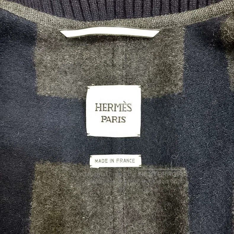 Hermes Hermes Plaid Cashmere Sleeveless Coat Size XS / US 0-2 / IT 36-38 - 3 Thumbnail