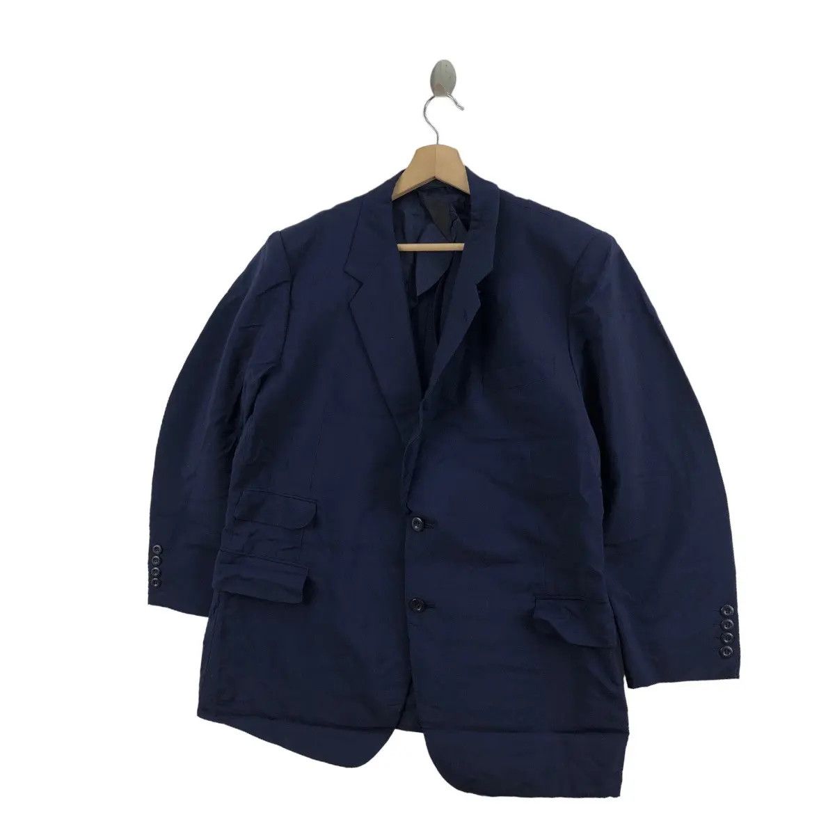 Ungaro Paris Vtg EMANUEL UNGARO PARIS Pour Homme 2 Button Blazer Sport Size 44R - 4 Thumbnail