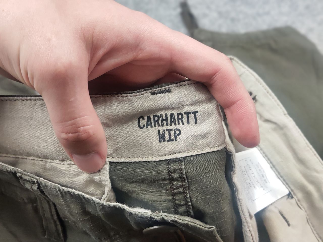 Carhartt Wip Vintage Carhartt Wip Aviation Ripstop Cargo Faded Pants Size US 30 / EU 46 - 17 Thumbnail