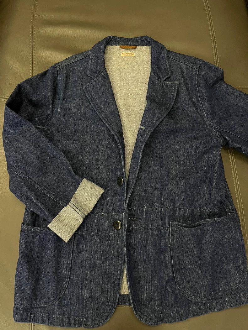 Kapital kapital denim blazer jacket new Size US S / EU 44-46 / 1 - 1 Thumbnail