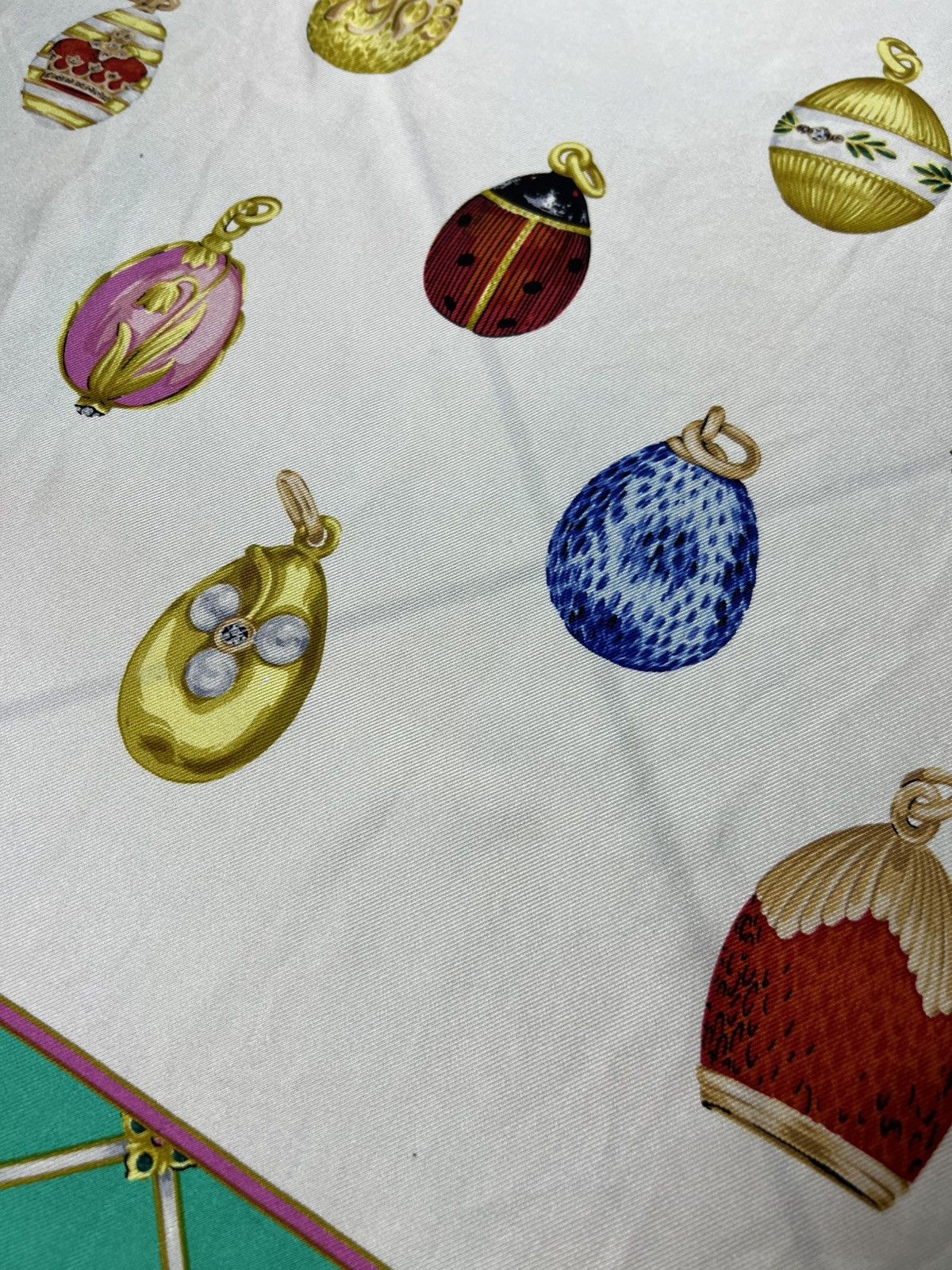 Vintage Vintage 90s Mantero VIII Collection silk handkerchief scarf Size ONE SIZE - 10 Thumbnail