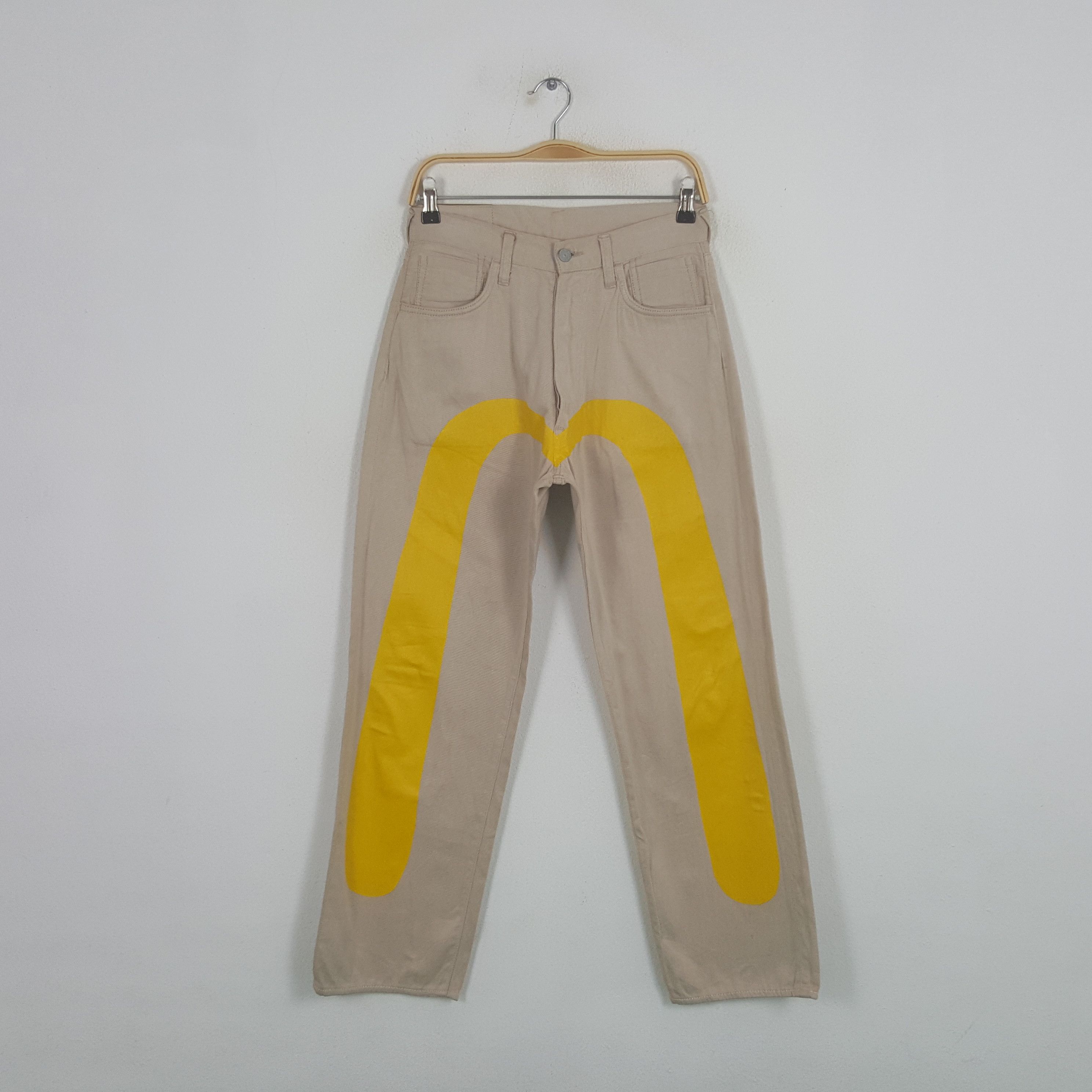 Vintage Evisu Japanese Brand Daicock Custom Art Pants