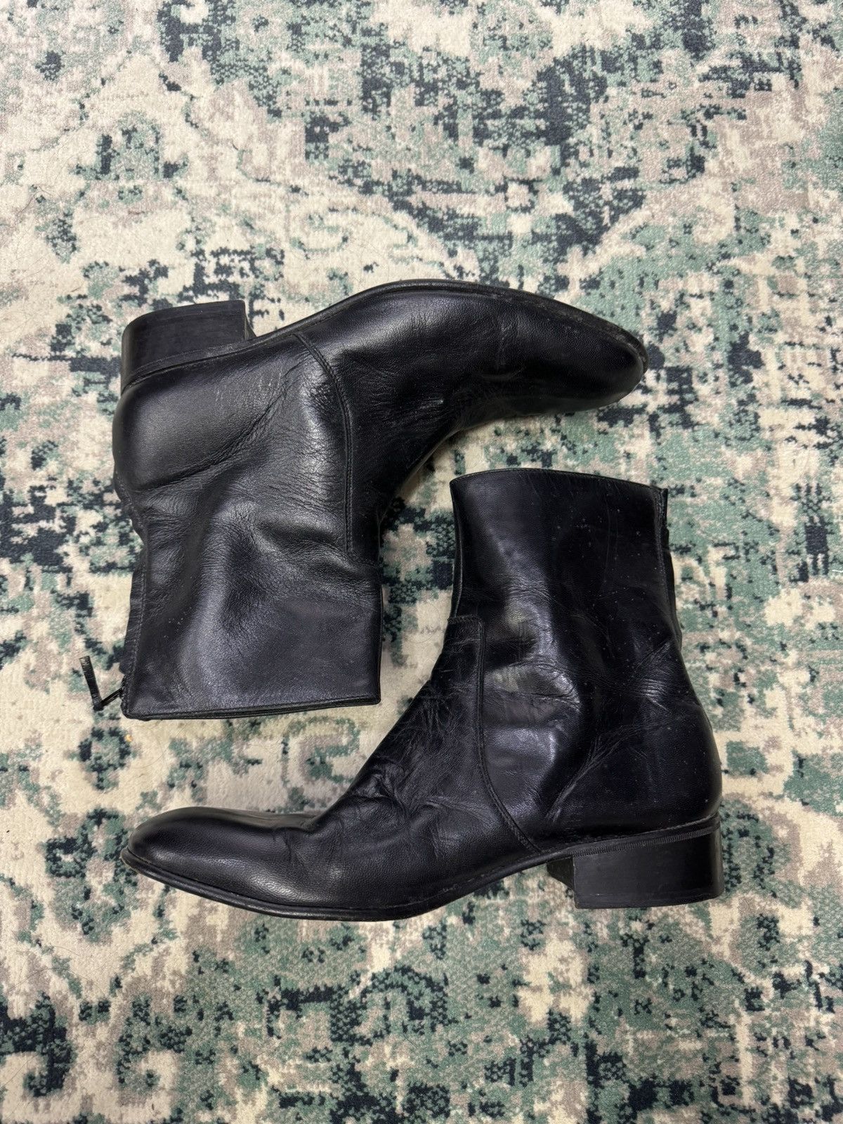 A.P.C. VINTAGE APC LEATHER BOOTS SHOES Size US 10 / EU 43 - 11 Thumbnail