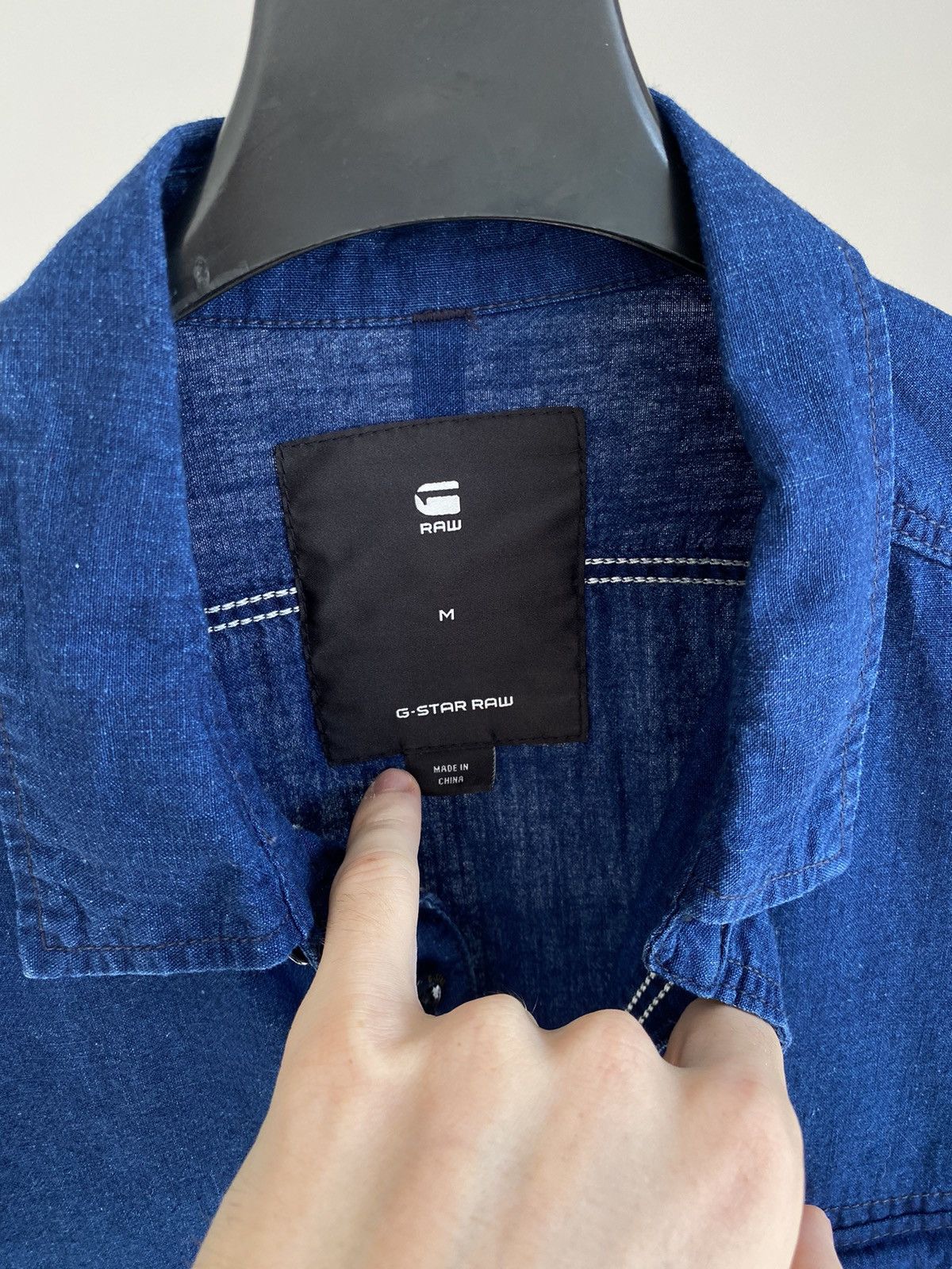G-Star G star Raw Shirt in Blue Size US L / EU 52-54 / 3 - 6 Thumbnail