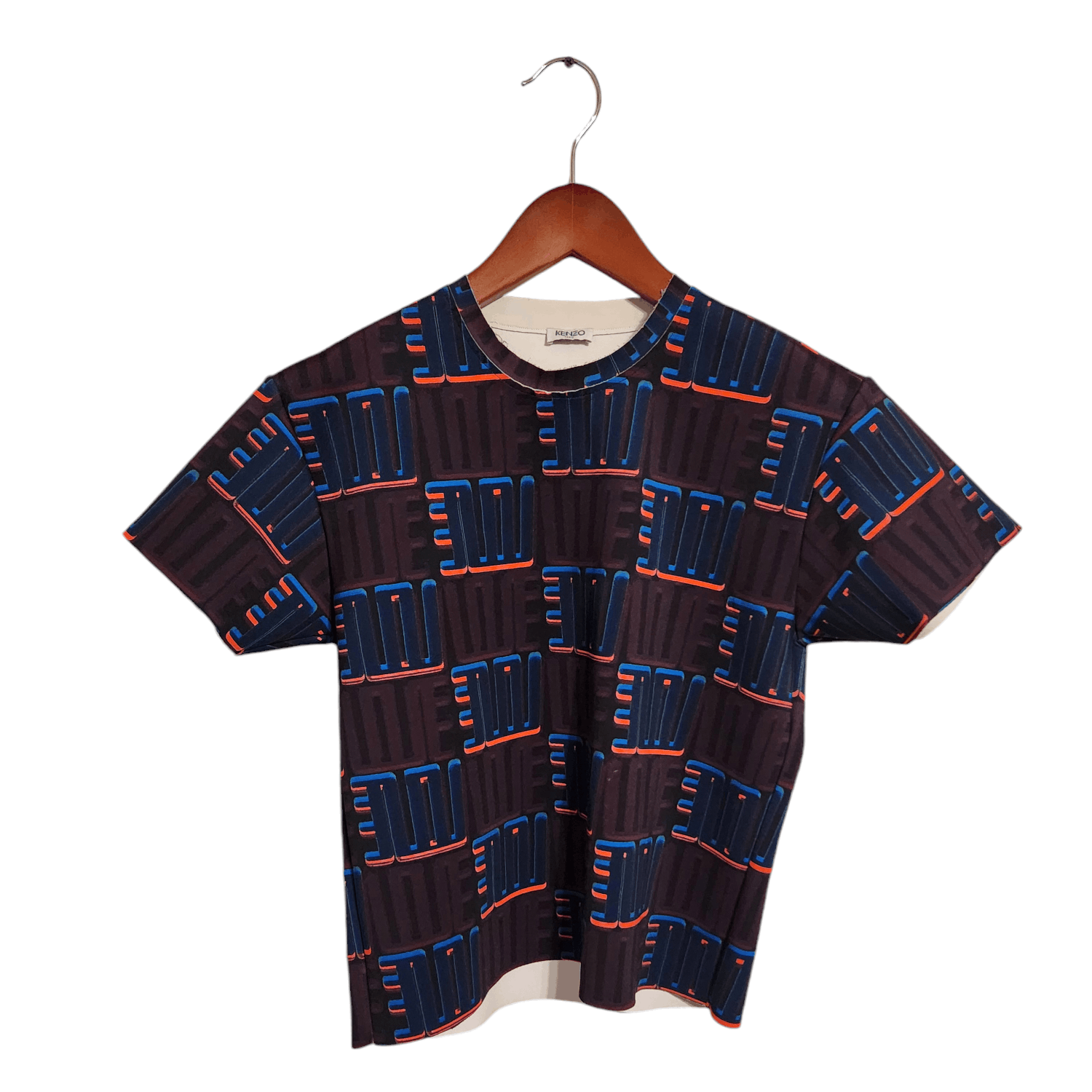 Kenzo Kenzo Paris "LOVE" print neoprene(?) t shirt Size US M / EU 48-50 / 2 - 1 Thumbnail