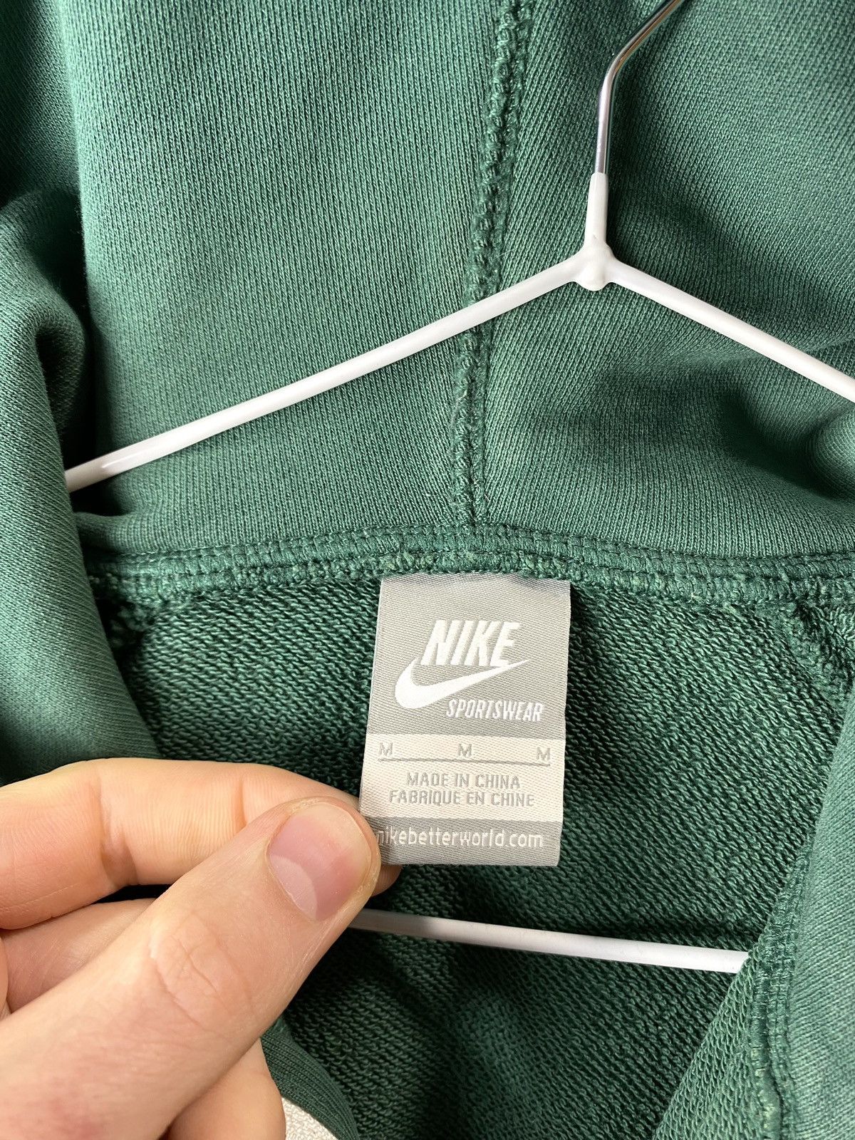 Nike Rare! Vintage 2000’s Nike Circle Logo Hoodie Hype Size US XL / EU 56 / 4 - 6 Thumbnail