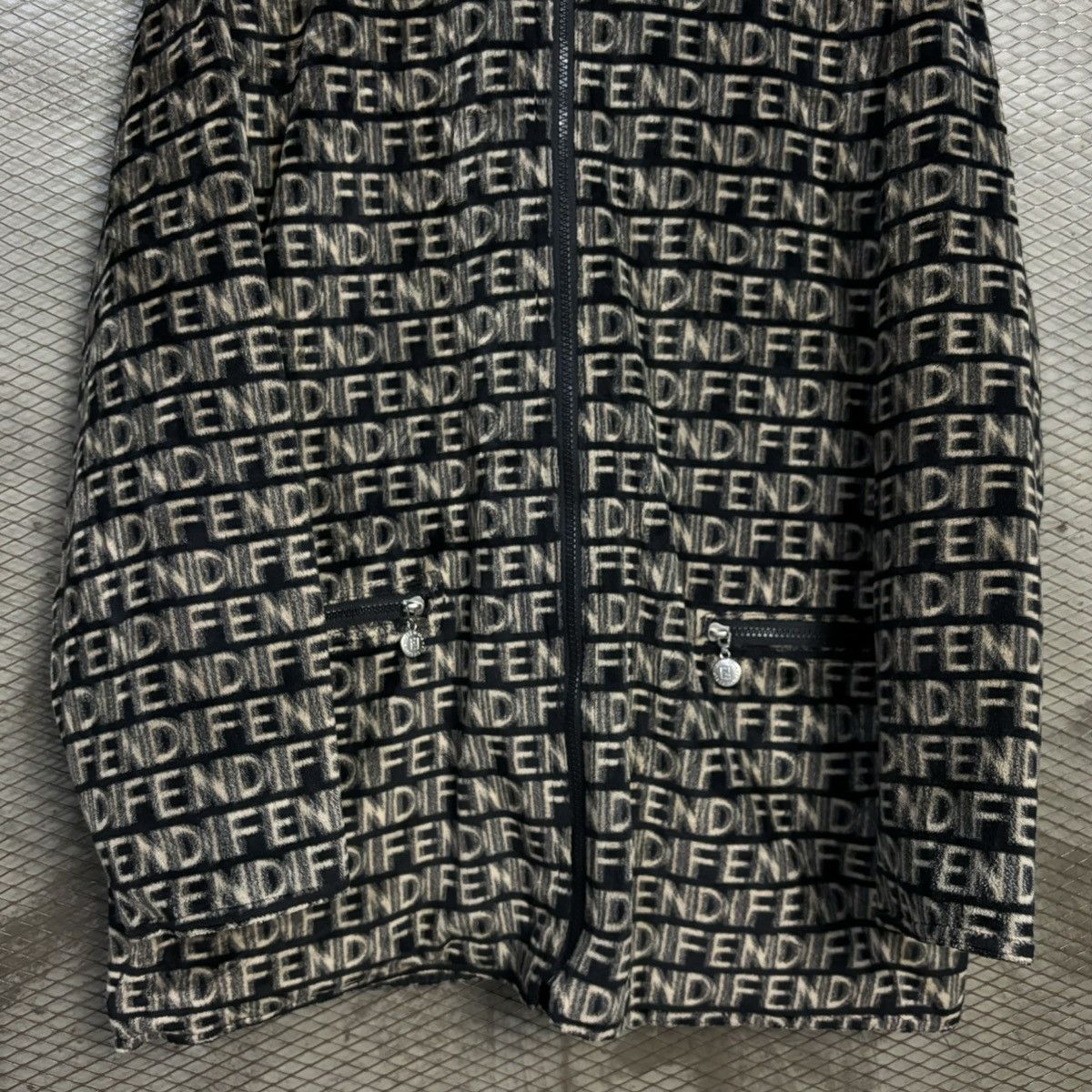 Fendi Vintage Fendi Zucca Motion Monogram Span Reversible Jacket Size US M / EU 48-50 / 2 - 4 Thumbnail
