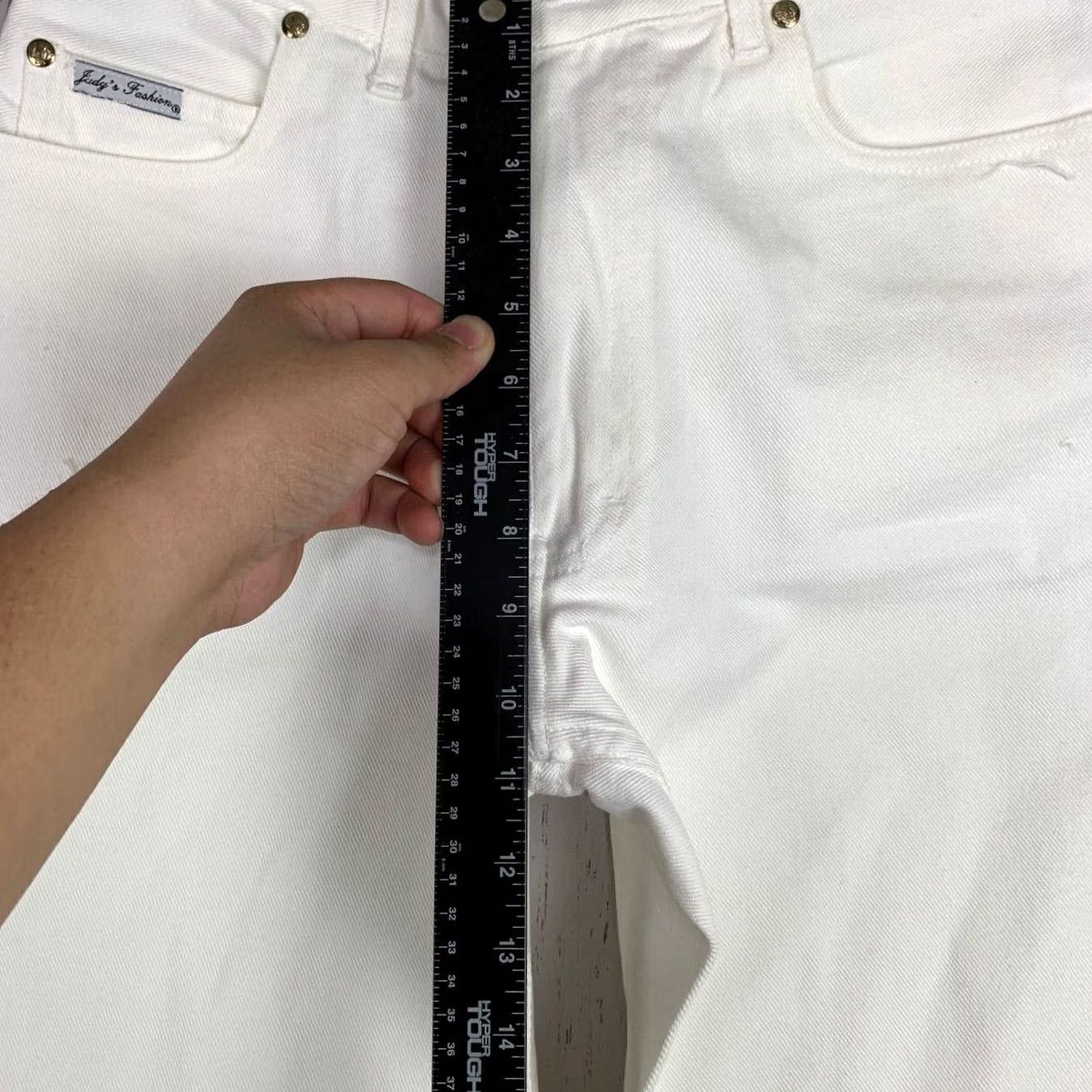 Vintage Judy's Fashion Jeans Shirt? Not allowed. Size 34" / US 12 / IT 48 - 6 Thumbnail