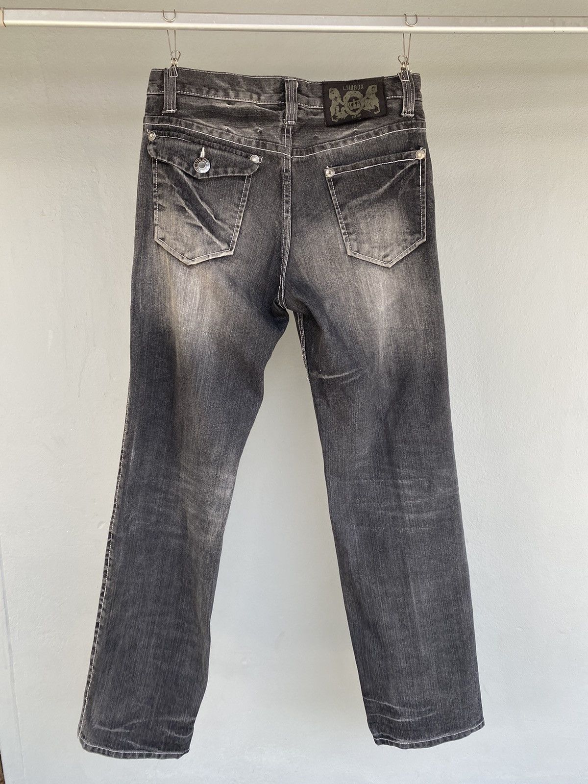 20471120 × 5351 POUR LES HOMMES × LOWBOX Lowbox jeans Size US 34 / EU 50 - 4 Thumbnail