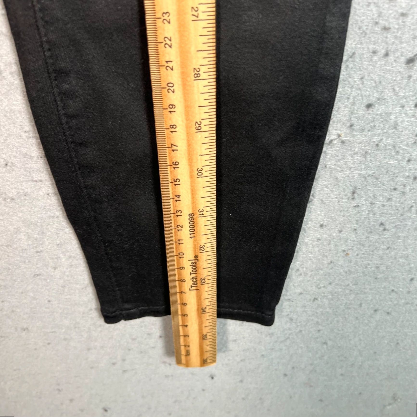 L'AGENCE L'Agence Womens 27 Margot High-Rise Skinny Coated Black Jeans Shirt? Size 27" / US 4 / IT 40 - 7 Thumbnail