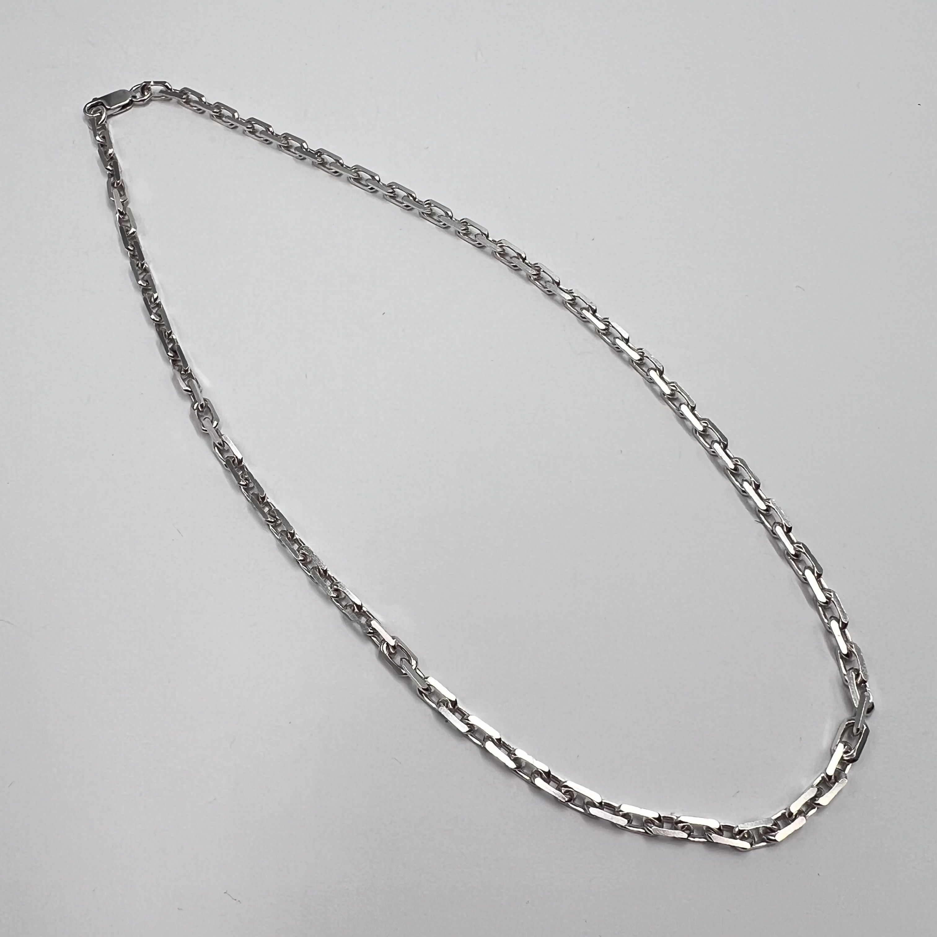 Sterling Silver Massive Vintage Sterling Silver 925 Unisex Chain 26.8g Size ONE SIZE - 11 Thumbnail
