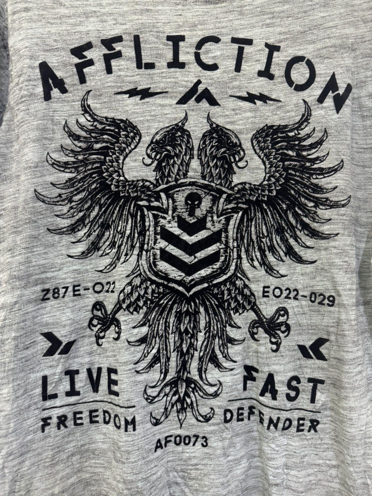 Affliction 💥 AFFLICTION Y2K LIVE & FAST WINGS PRINTED PUNK Size US M / EU 48-50 / 2 - 4 Thumbnail
