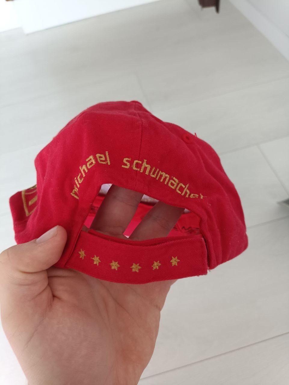 Ferrari × Vintage Vintage Michael Schumacher Ferrari Dekra Cap Hat Size ONE SIZE - 3 Thumbnail