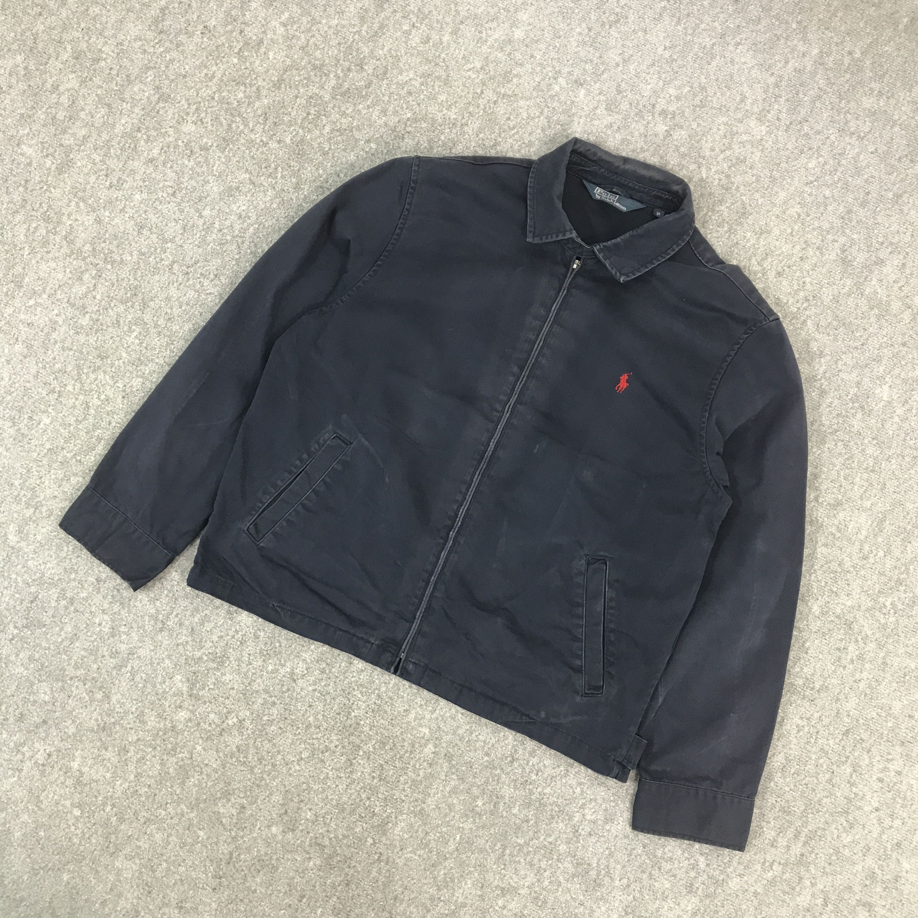 Polo Ralph Lauren × RRL Ralph Lauren POLO RALPH LAUREN NVAY FADED ZIPPER JACKET Size US XL / EU 56 / 4 - 5 Thumbnail