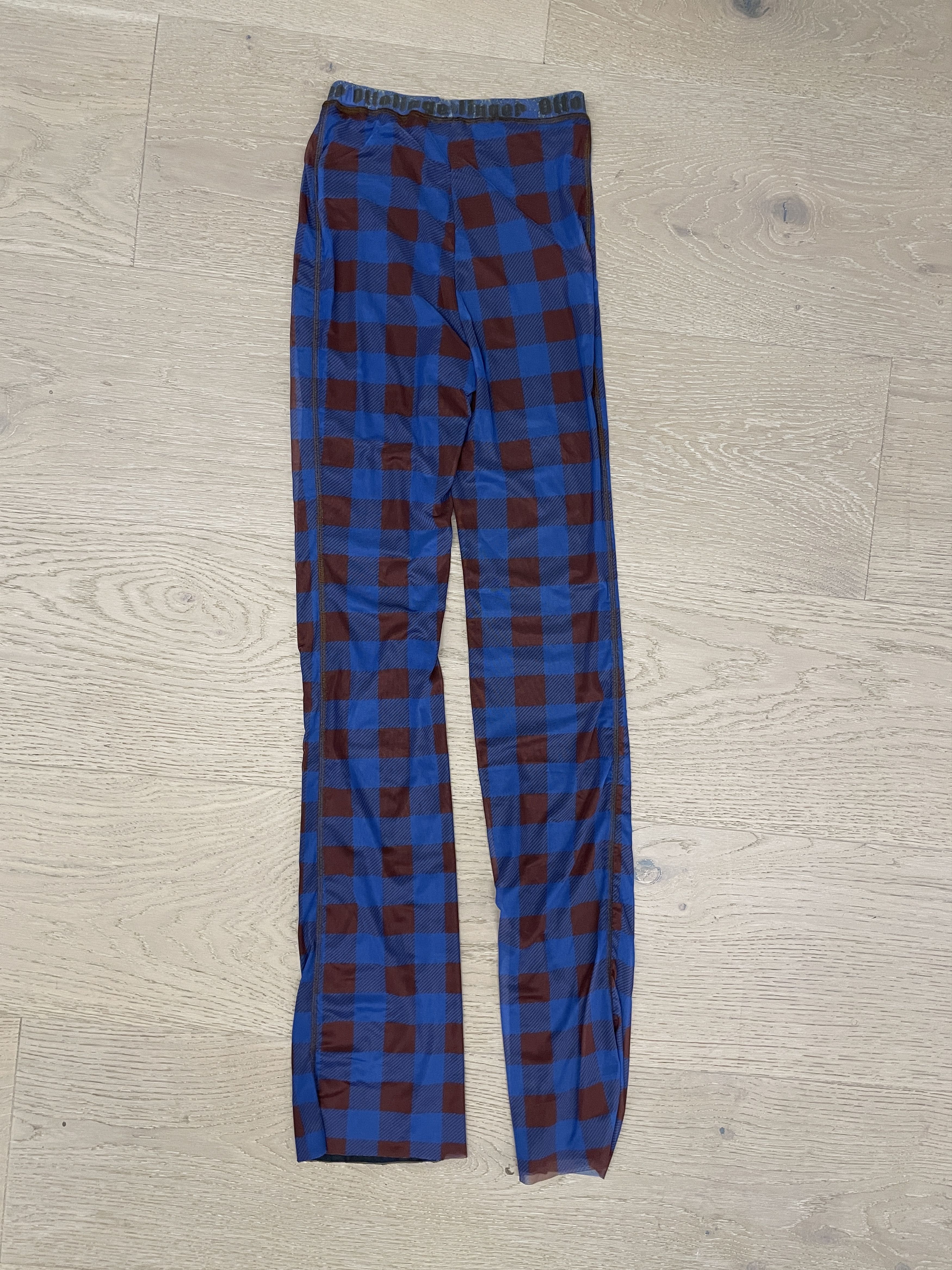Ottolinger Ottolinger Blue Electric Mesh Pants XS Size 26" / US 2 / IT 38 - 7 Thumbnail