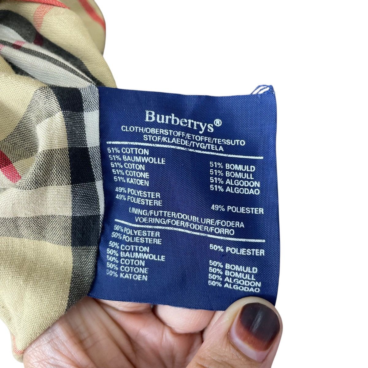 Burberry Vintage 90s Burberrys Nova Check Zipper Jacket Size US XL / EU 56 / 4 - 13 Thumbnail