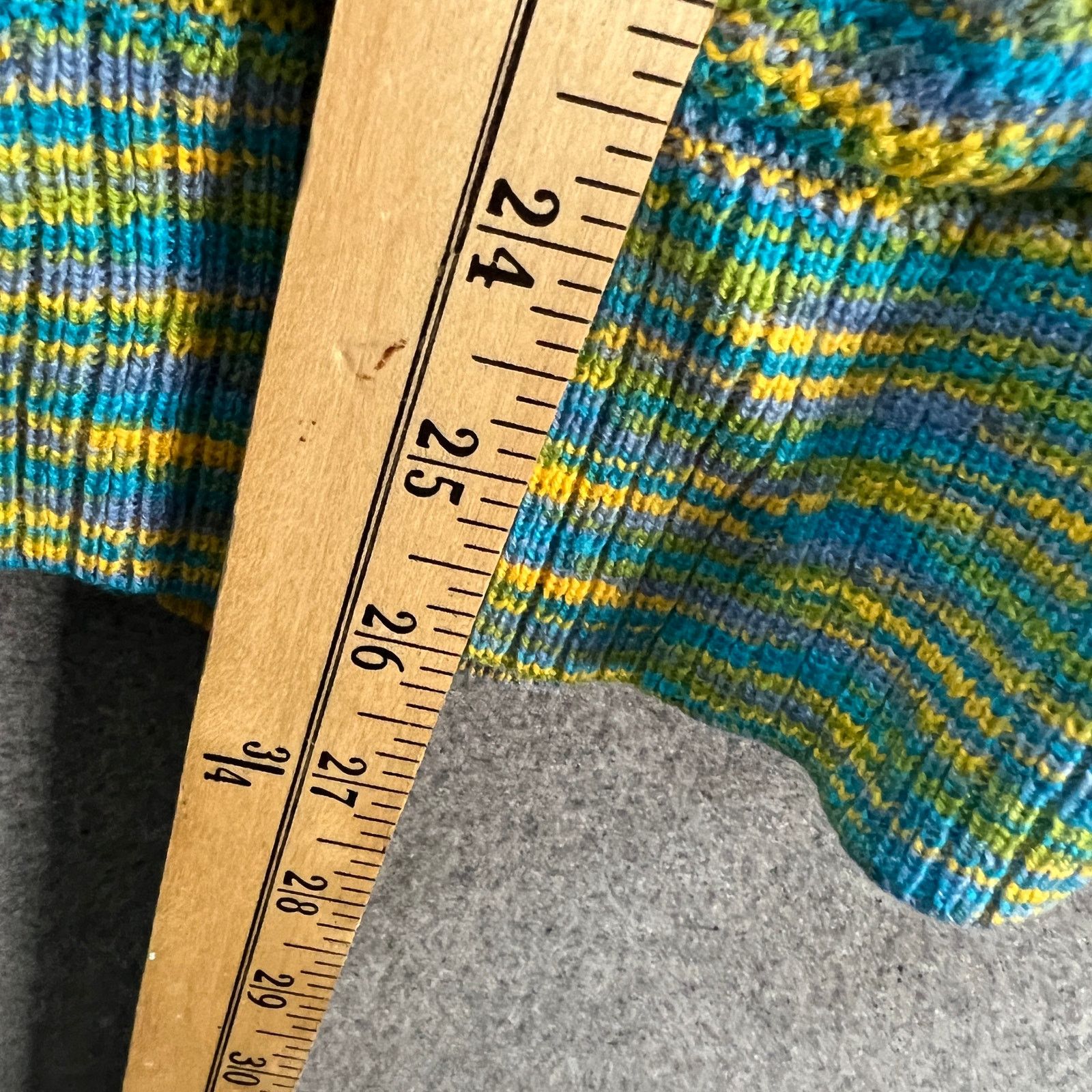 Other LOGO by Lori Goldstein Space Dye Button Front Cardigan Size M / US 6-8 / IT 42-44 - 4 Thumbnail