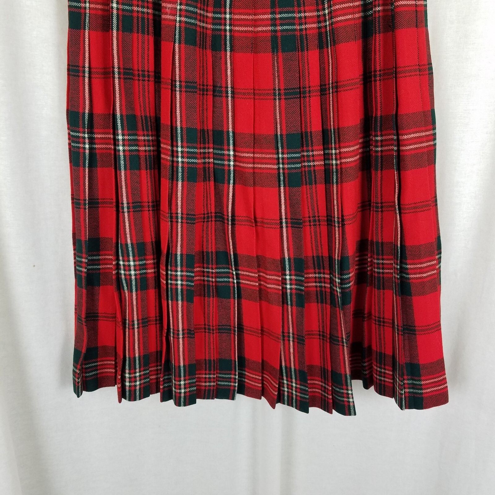 Vintage Vtg Celtic Craft Centre Tartan Plaid Kilt Skirt Wool Wrap XS Size 27" / US 4 / IT 40 - 6 Thumbnail