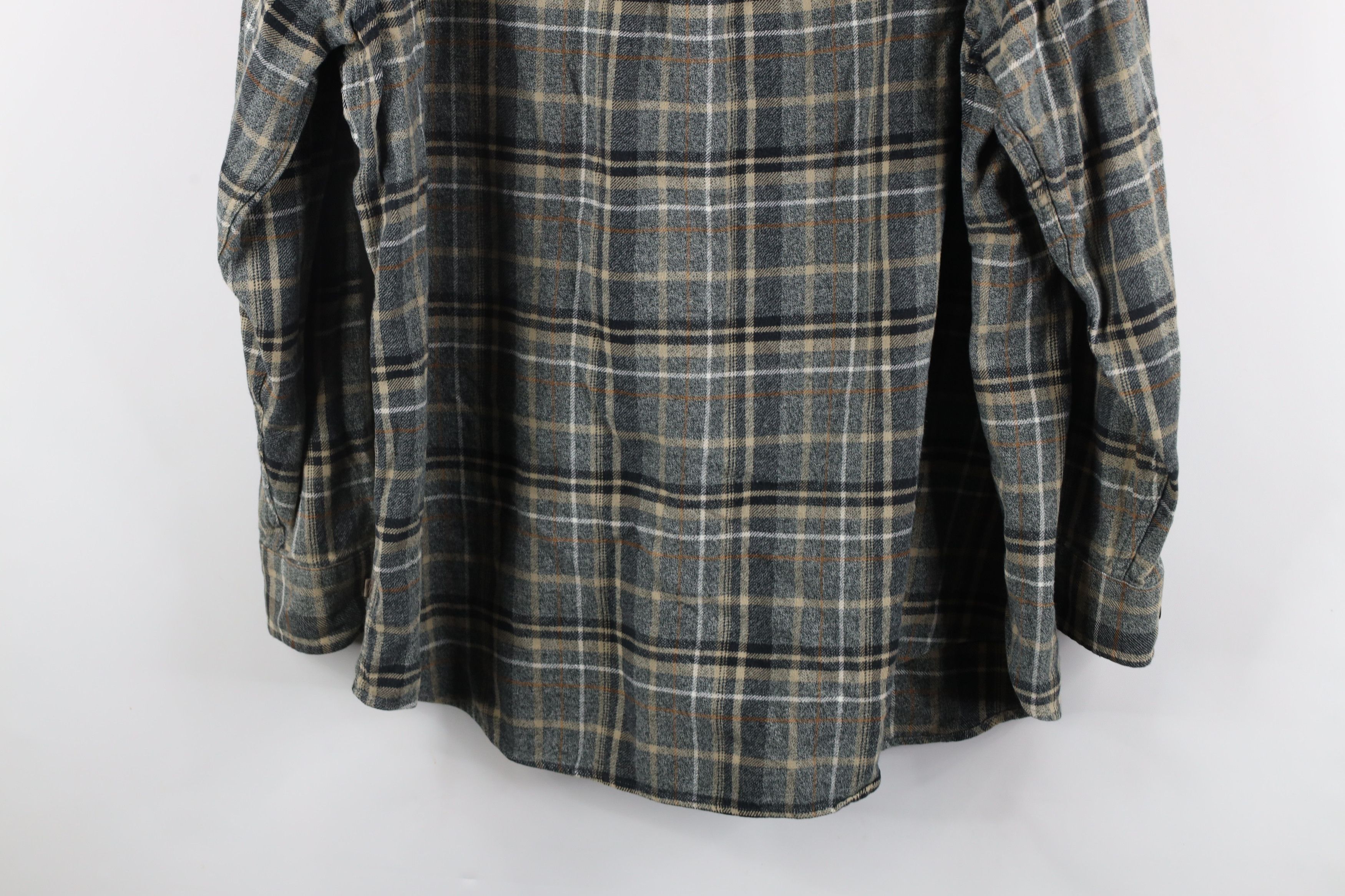 Vintage Vintage 90s Streetwear Collared Button Down Shirt Plaid Size US XXL / EU 58 / 5 - 10 Thumbnail