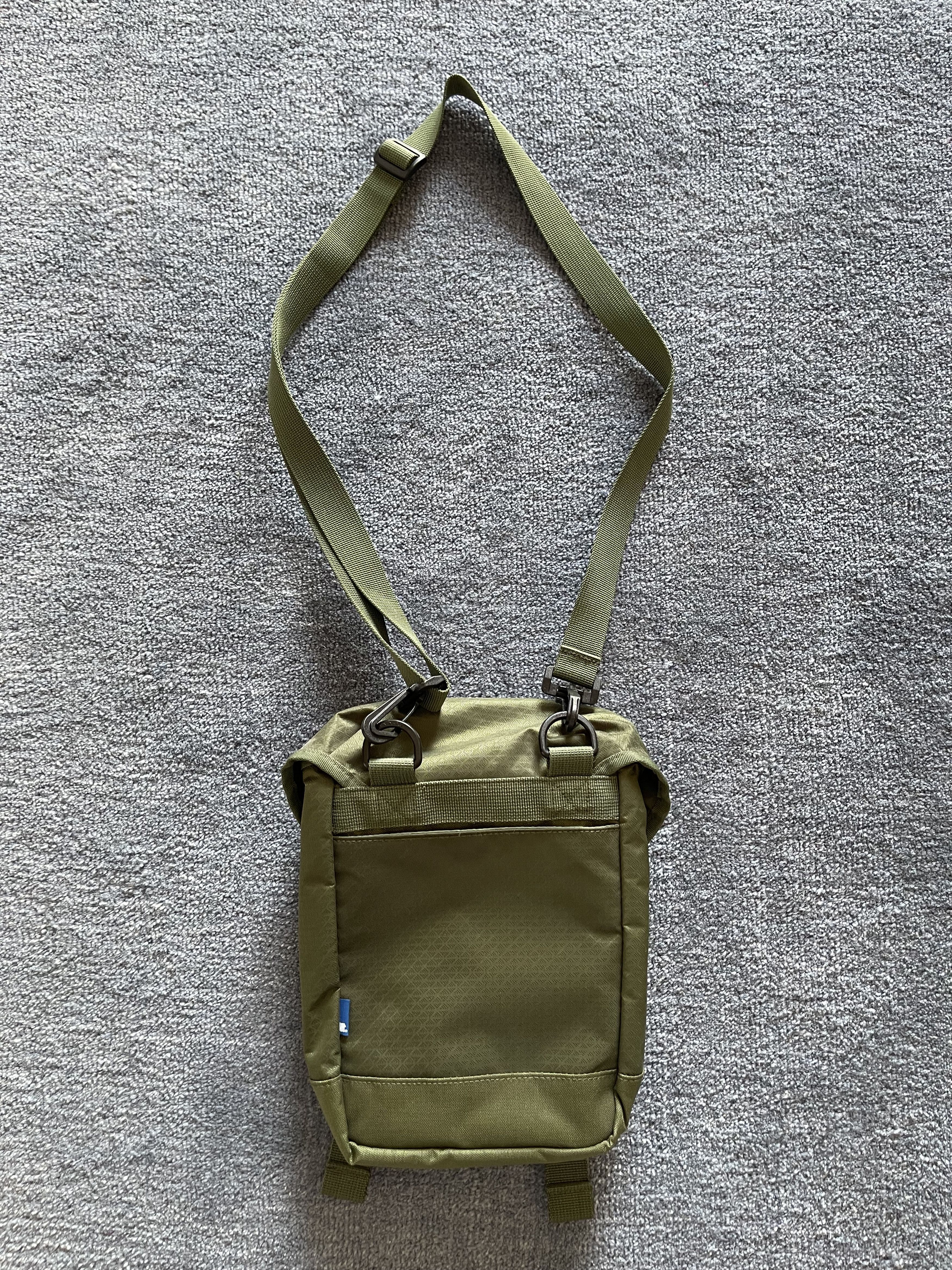 Undefeated UNDEFEATED Crossbody Shoulder Bag Olive Nylon Geometric Size ONE SIZE - 3 Thumbnail