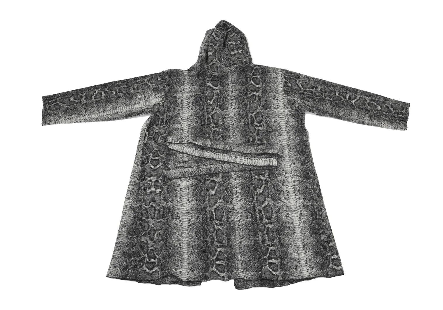 Engineered Garments Python Hooded Gown Coat in Gray, Size M Size US M / EU 48-50 / 2 - 12 Thumbnail