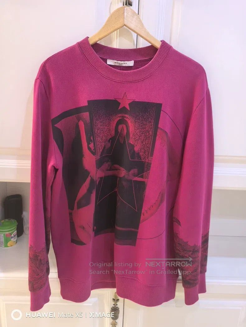 Givenchy Givenchy Fleece Hoodie Size US L / EU 52-54 / 3 - 1 Thumbnail