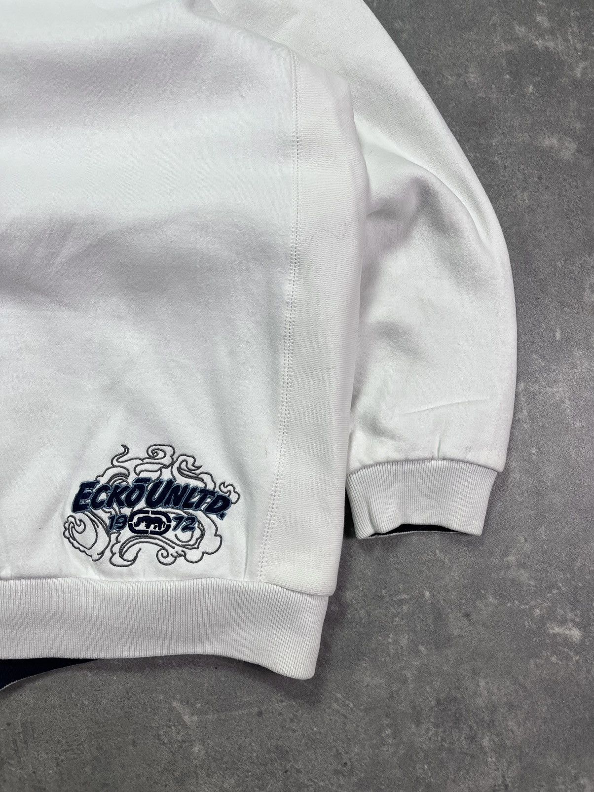 Ecko Unltd. 00s Ecko Unltd. Reversible AOP Printed Baggy Zip Hoodie XXL Size US XXL / EU 58 / 5 - 14 Thumbnail