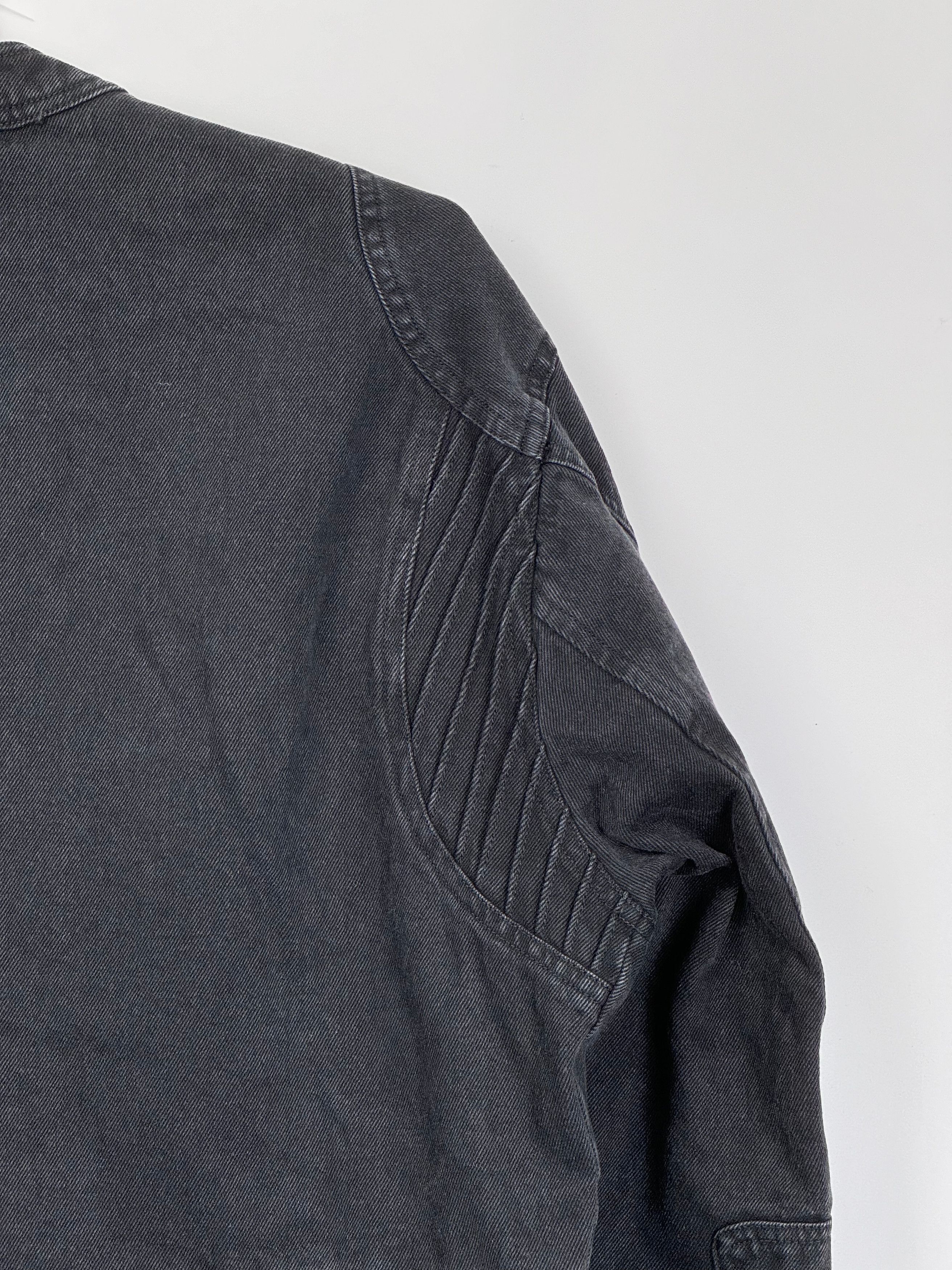 Japanese Brand SHERMER Biker Denim Jacket Size US M / EU 48-50 / 2 - 7 Thumbnail