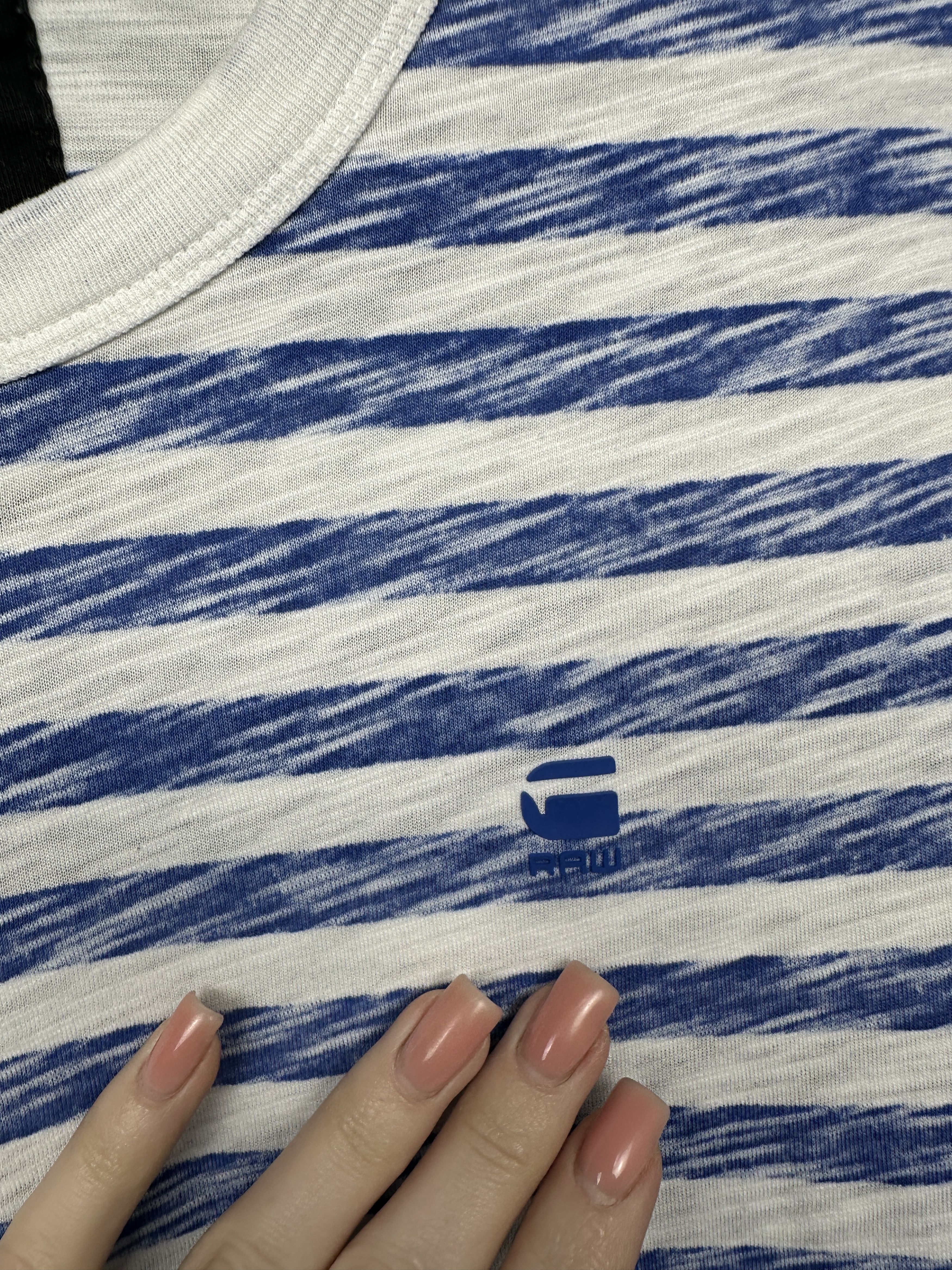 G-Star G Star Raw Mens Kantano Relaxed Striped T-Shirt Size US M / EU 48-50 / 2 - 3 Thumbnail