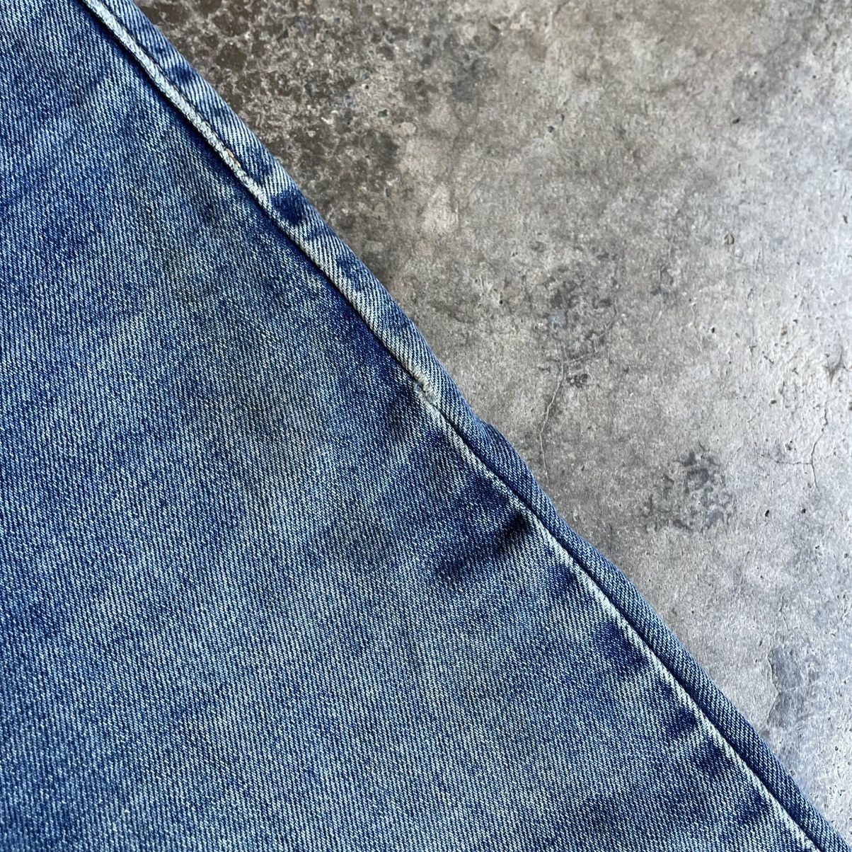 Edwin 🔥Vintage Edwin 403 Stoned Washed Ripped Distress Denim Jeans Size US 31 - 11 Thumbnail