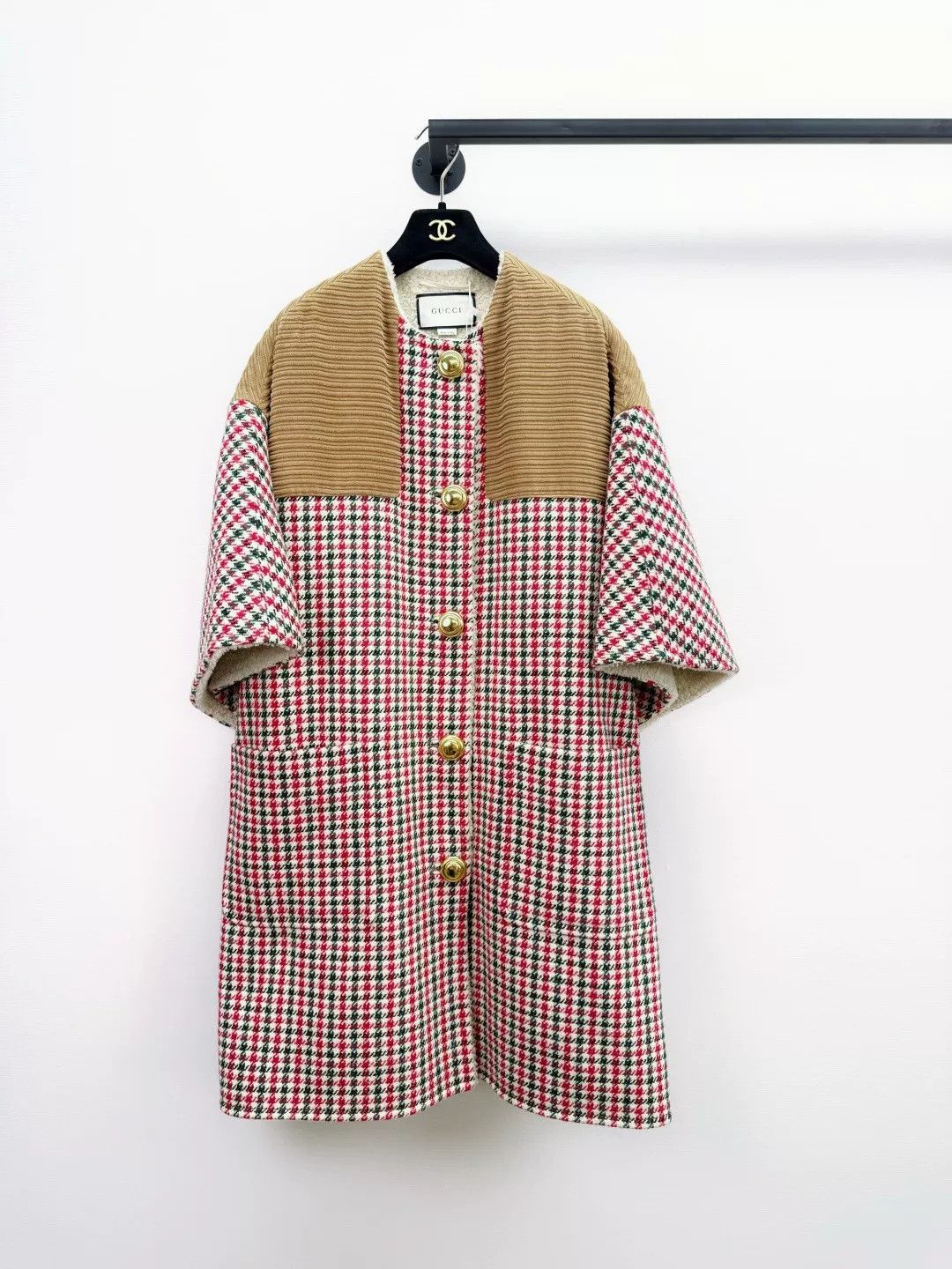 Gucci Gucci Wool Plaid Runway Coat Size S / US 4 / IT 40 - 1 Thumbnail