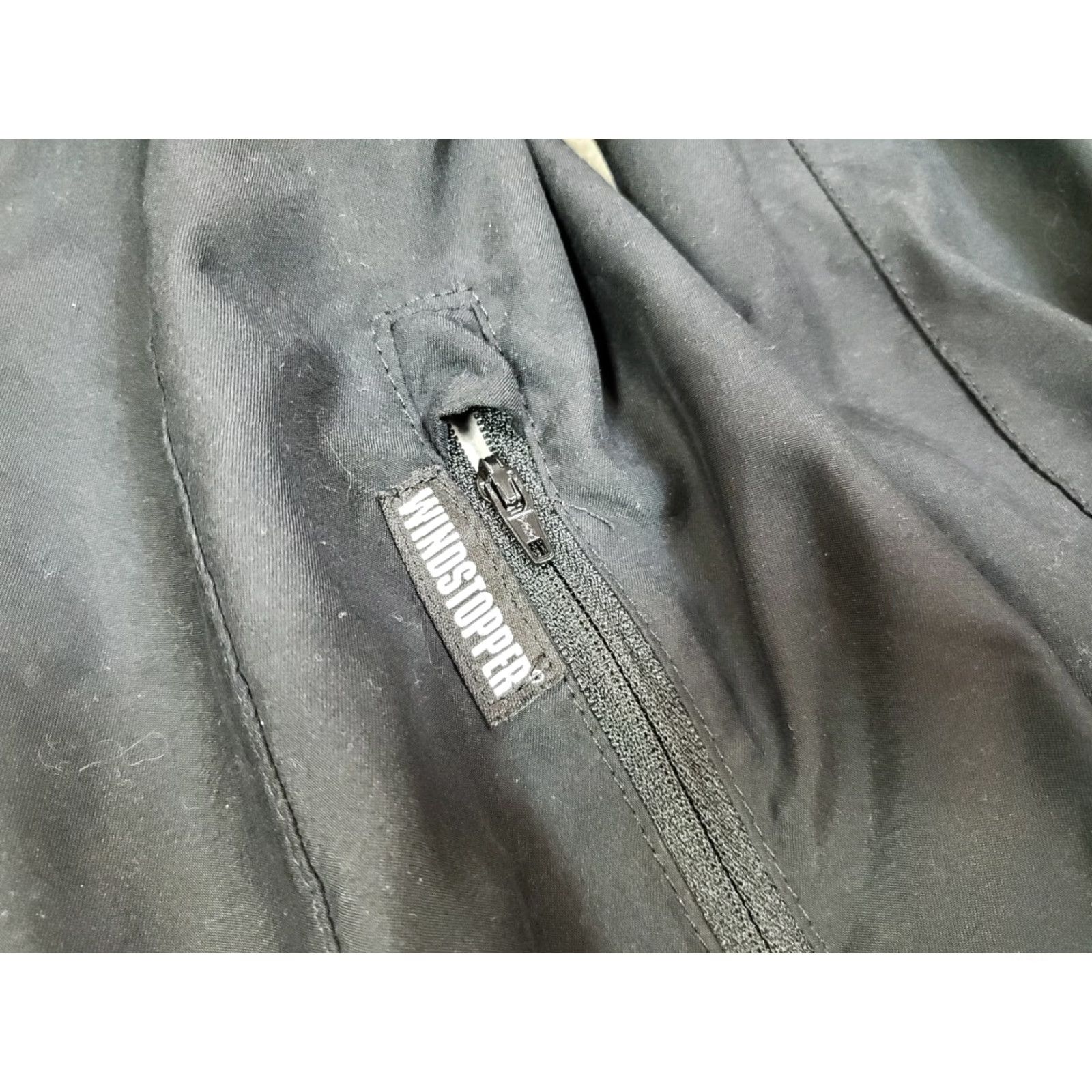 Vintage VINTAGE Zero Restriction Jacket Mens Large Black M3 Windstopper Pullover Coat Mock READ* Size US L / EU 52-54 / 3 - 3 Thumbnail